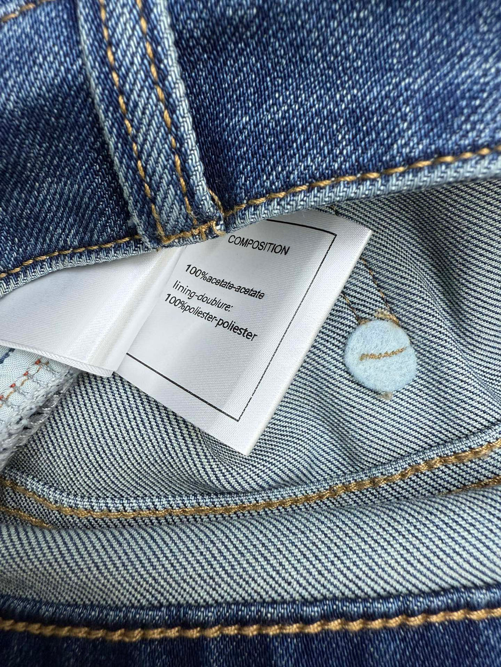 CHANEL 26S FLARED JEANS 759