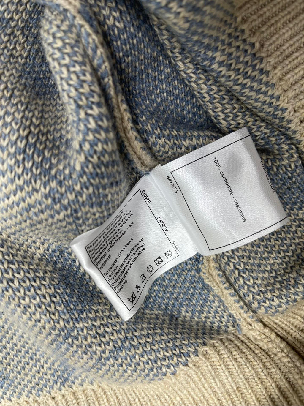 CHANEL 25S CREW NECK SWEATER 462