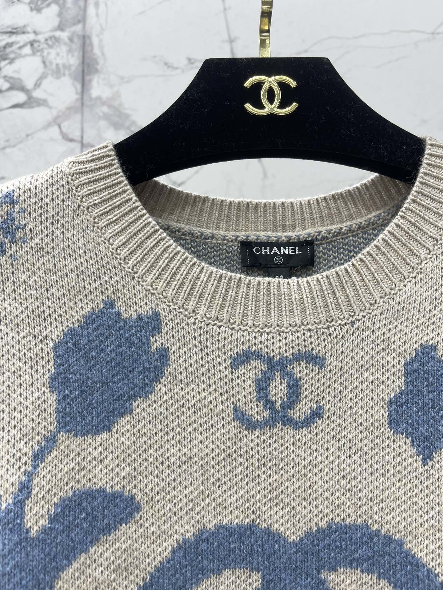CHANEL 25S CREW NECK SWEATER 462