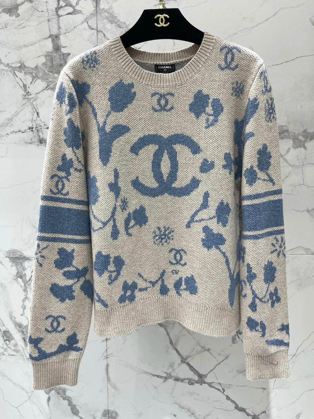 CHANEL 25S CREW NECK SWEATER 462