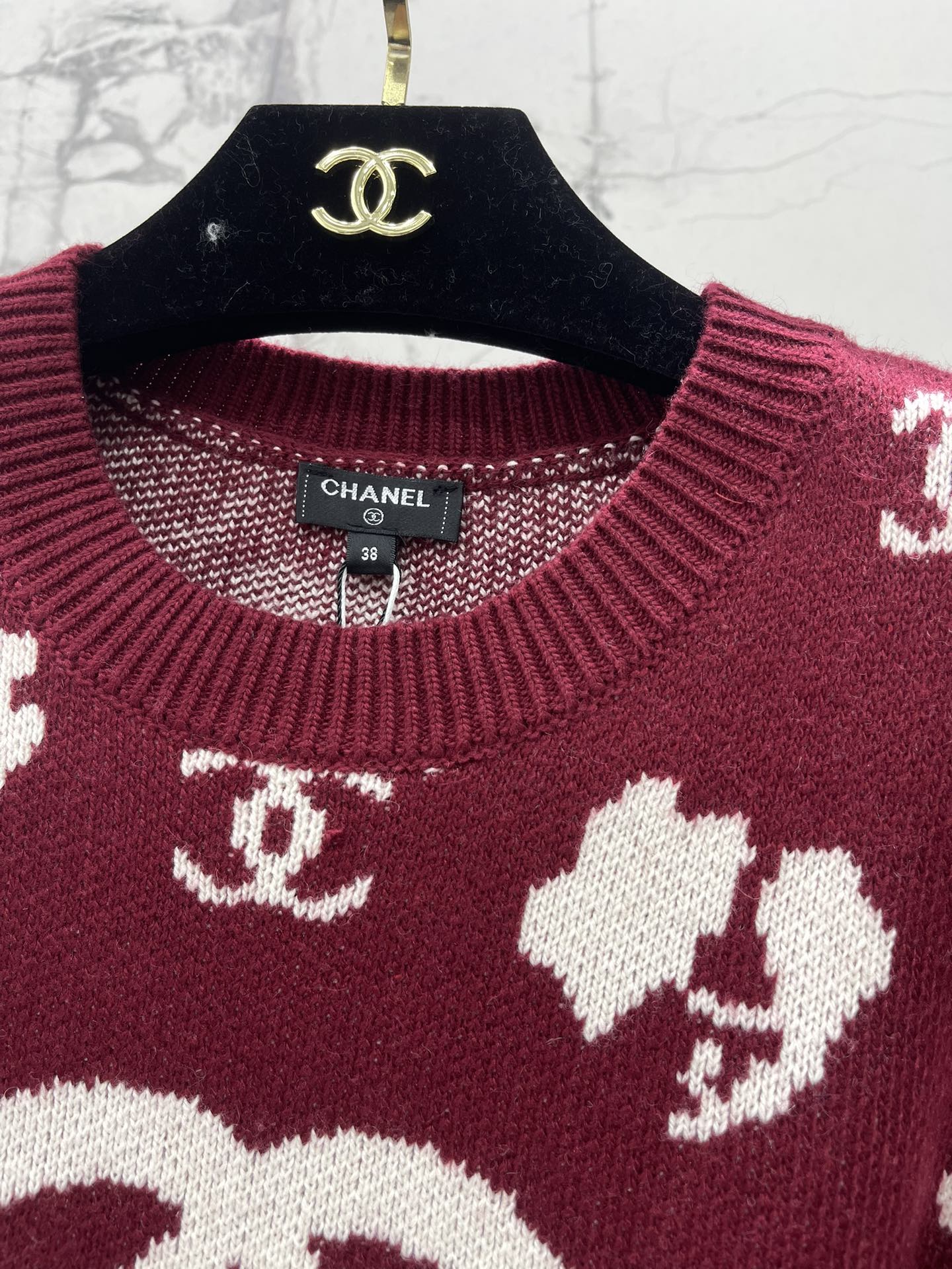 CHANEL 25S CREW NECK SWEATER 460