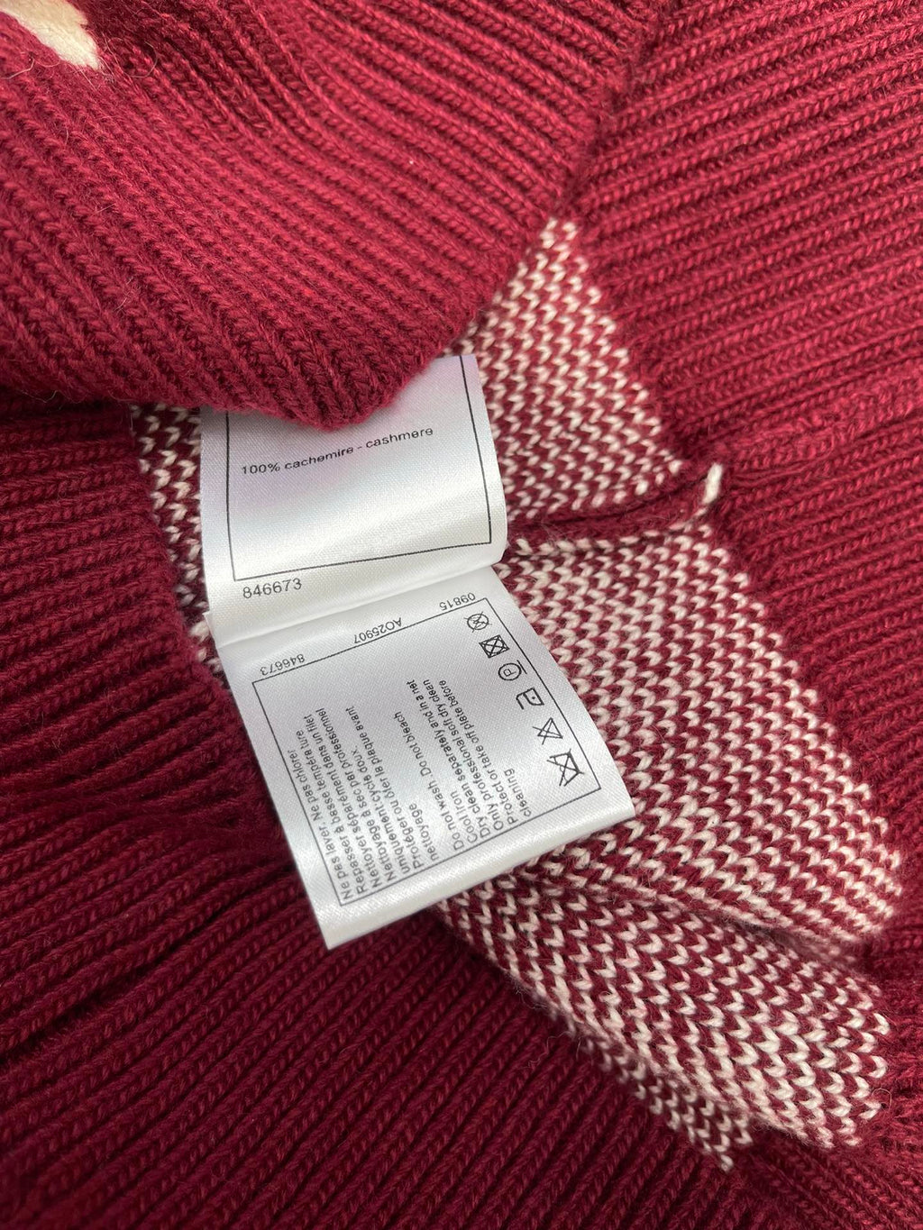 CHANEL 25S CREW NECK SWEATER 460