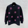 CHANEL 25S LONG-SLEEVE ROUND-NECK SWEATER 527