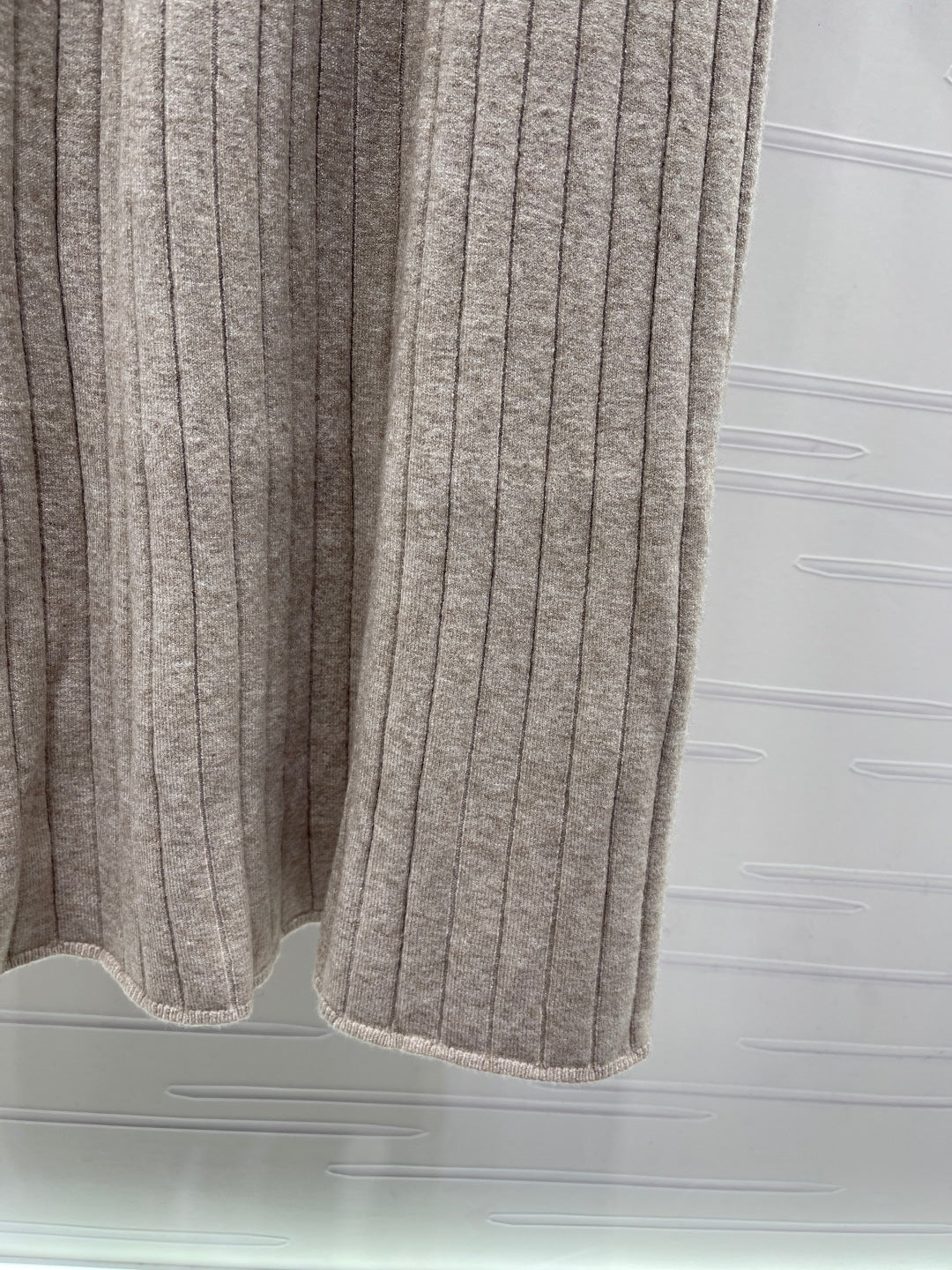CHANEL 25S KNITTED LONG-SLEEVE DRESS 277