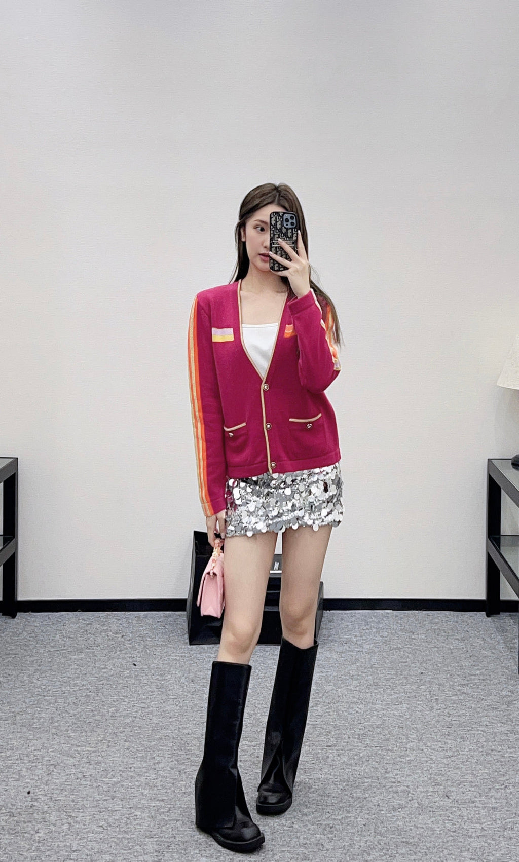 CHANEL 25S CARDIGAN JACKET 451