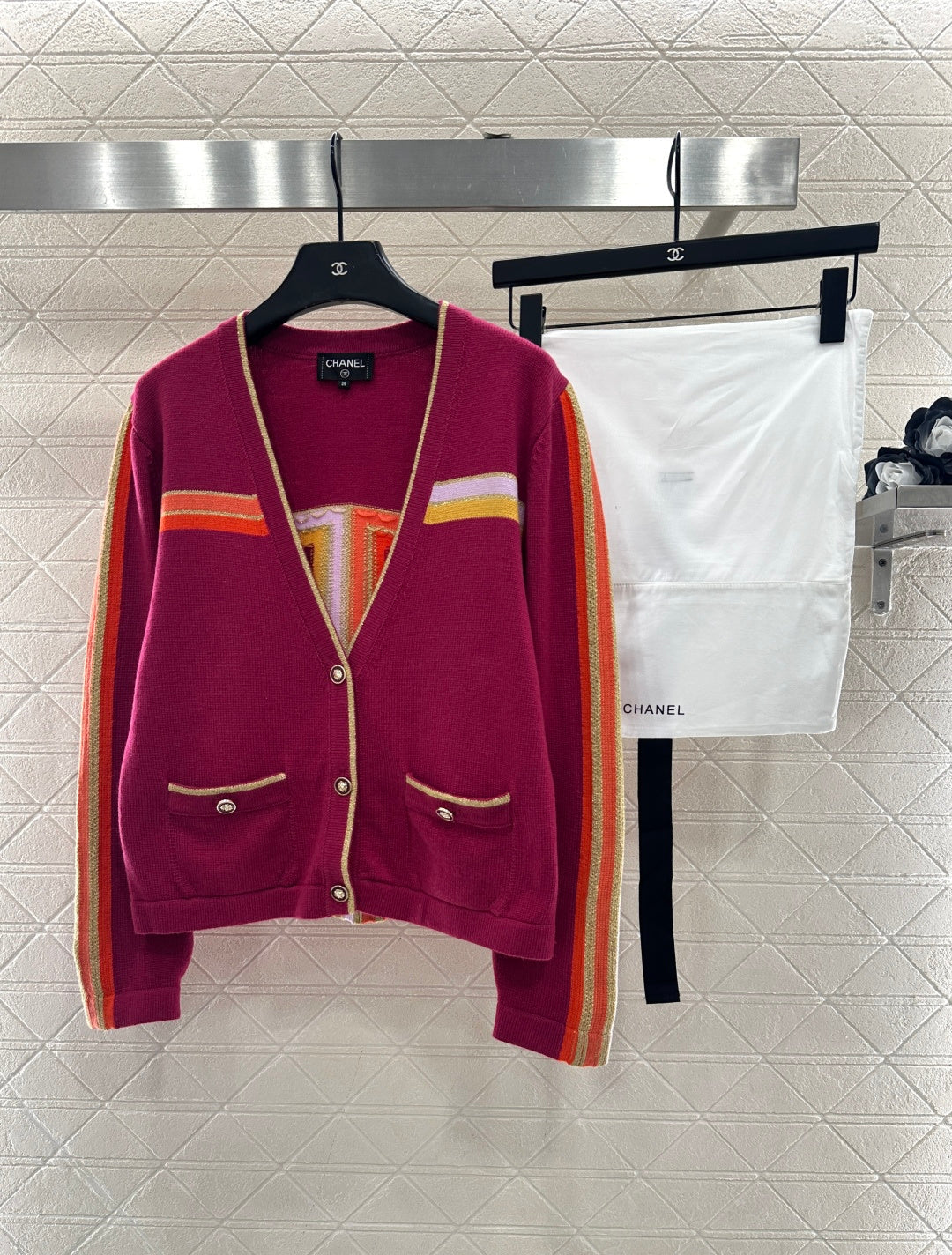 CHANEL 25S CARDIGAN JACKET 451