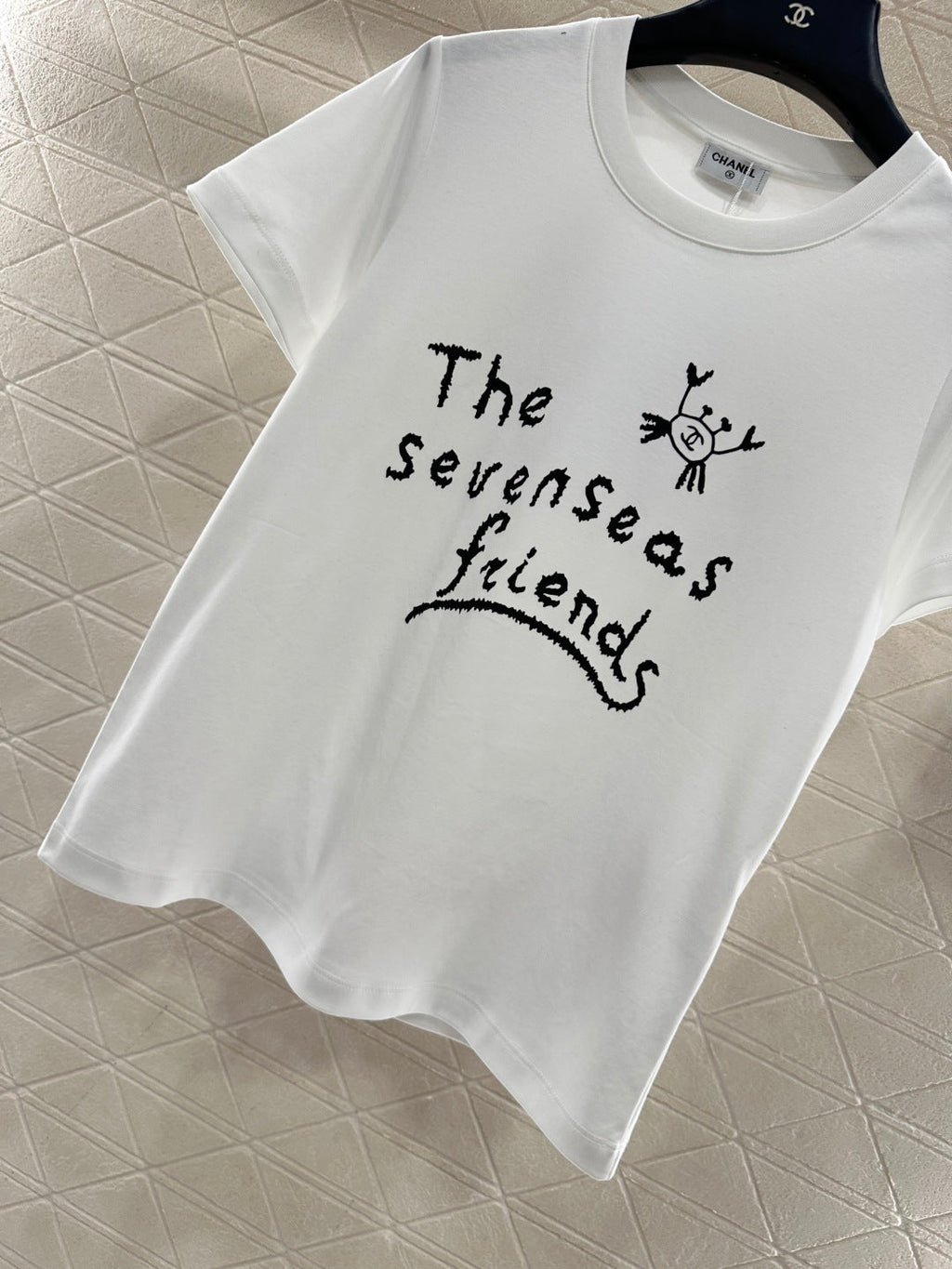 CHANEL 25S CREW NECK T-SHIRT 458