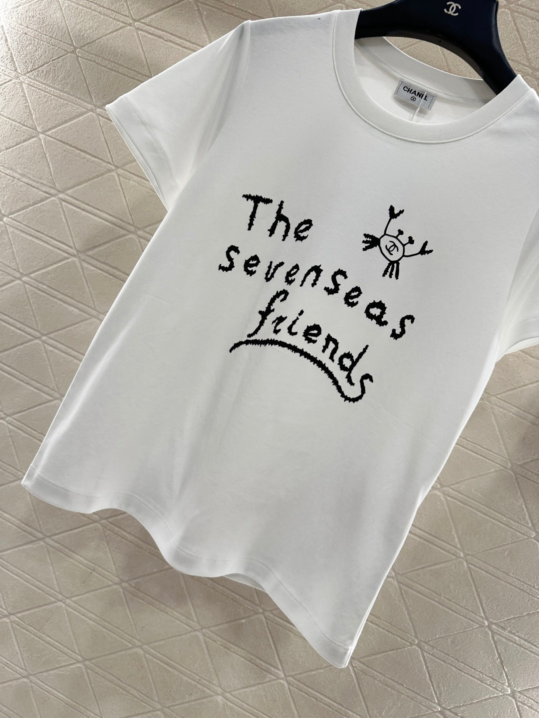 CHANEL 25S CREW NECK T-SHIRT 458