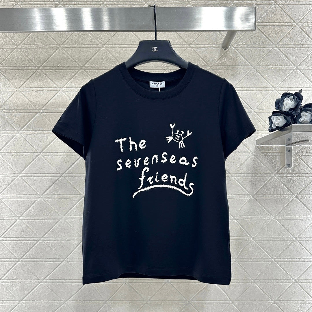 CHANEL 25S CREW NECK T-SHIRT 457