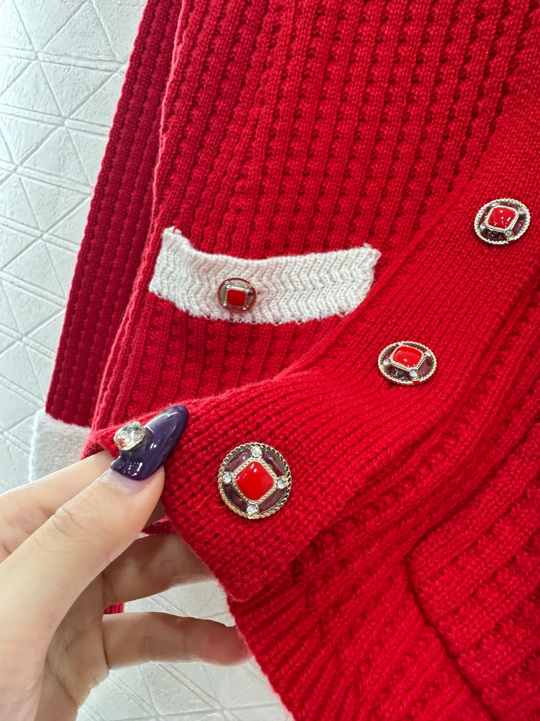 CHANEL 25S KNITTED CARDIGAN 643