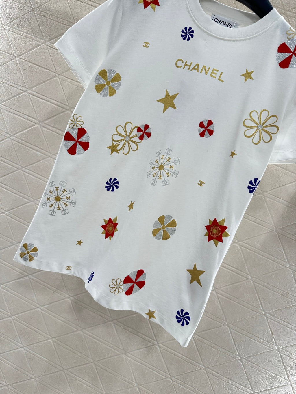 CHANEL 25S PRINTED T-SHIRT 650