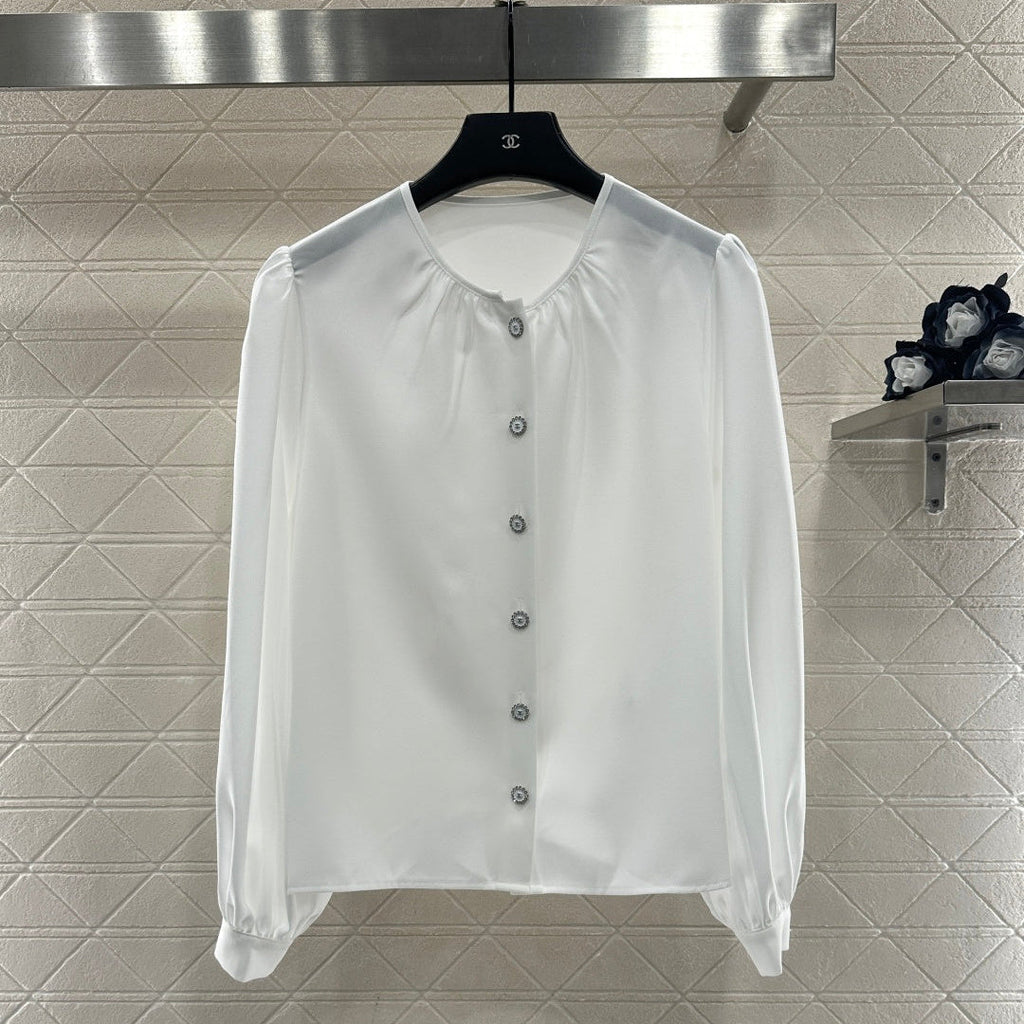 CHANEL 25S ROUND-NECK SHIRT 602