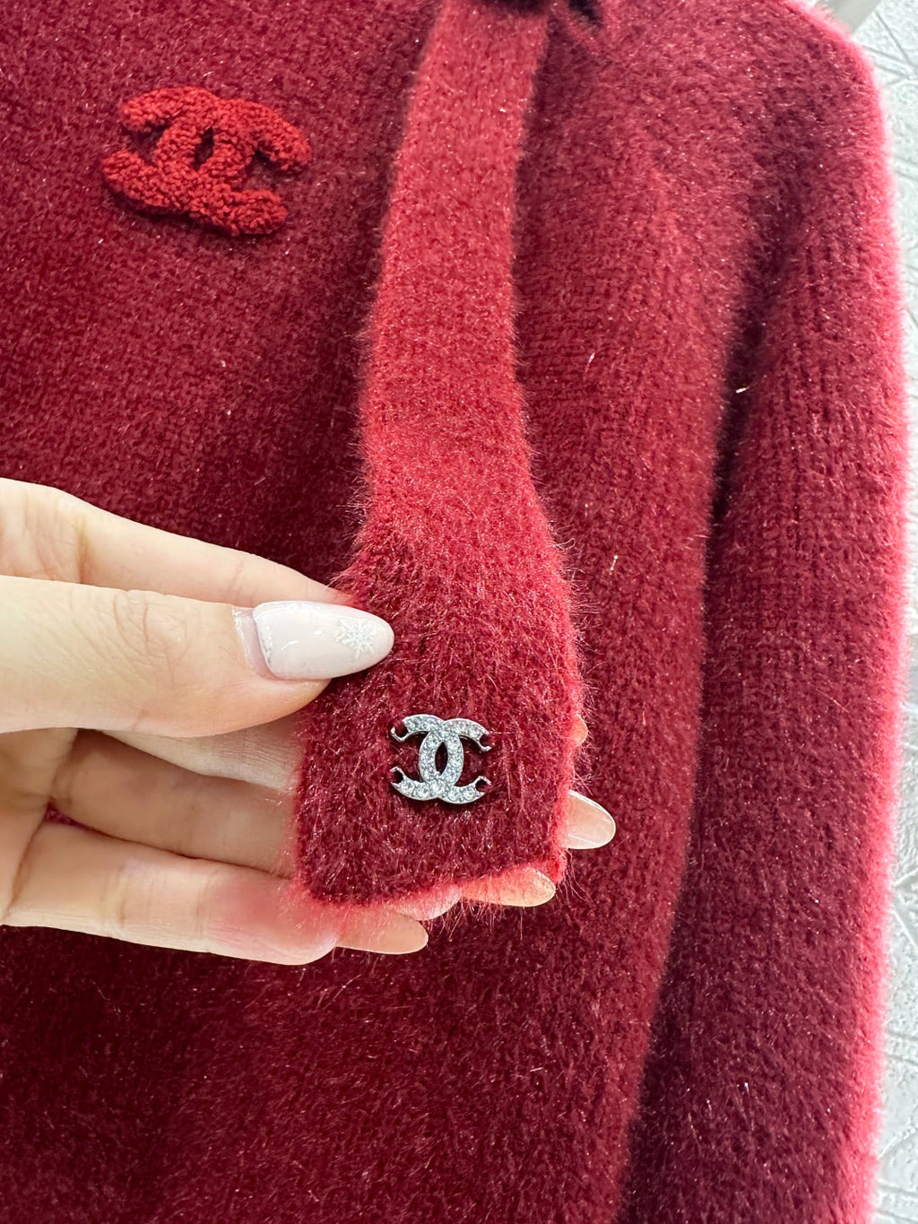 CHANEL 26S CREW NECK PULLOVER SWEATER 734