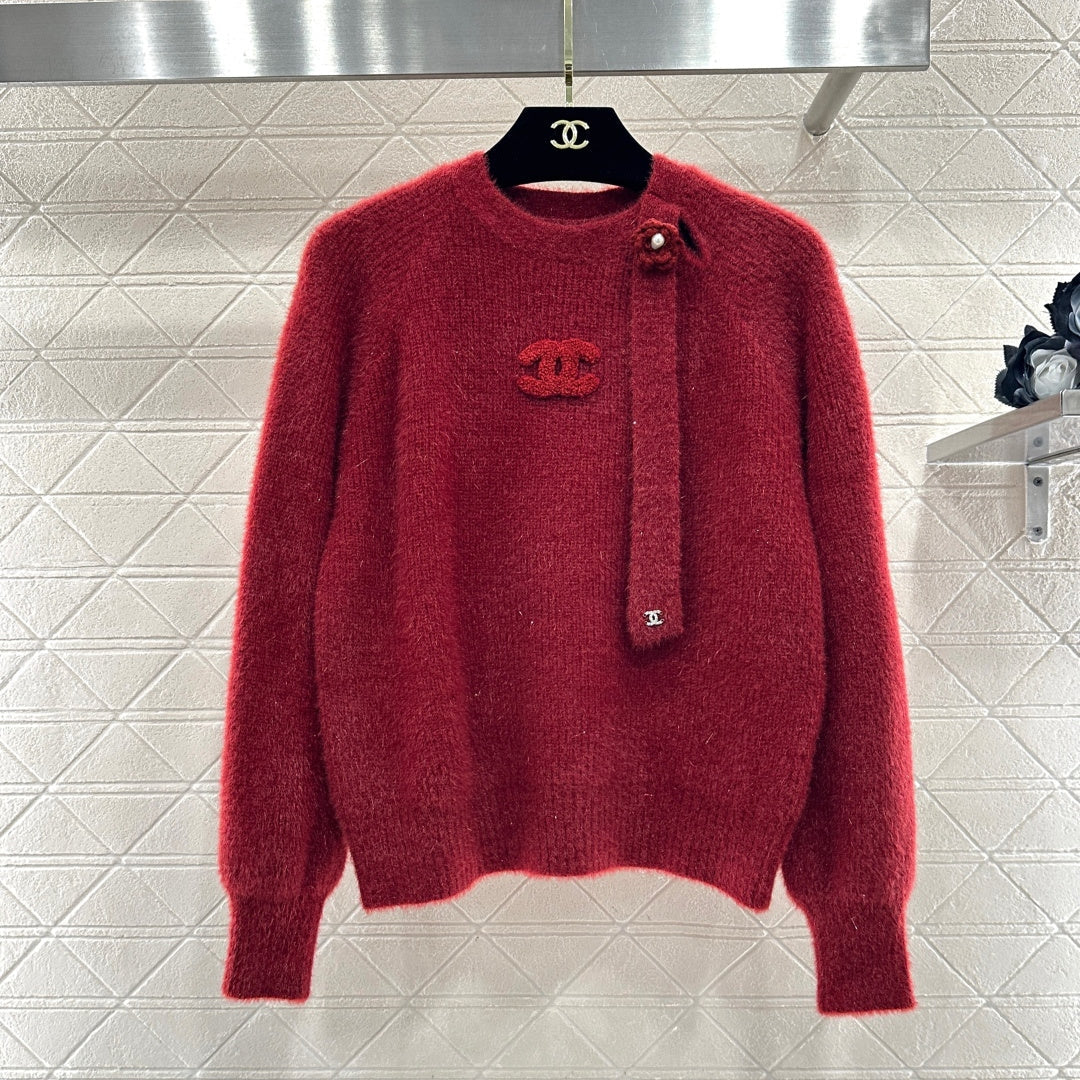 CHANEL 26S CREW NECK PULLOVER SWEATER 734