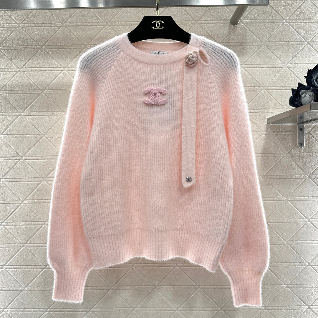 CHANEL 26S CREW NECK PULLOVER SWEATER 733