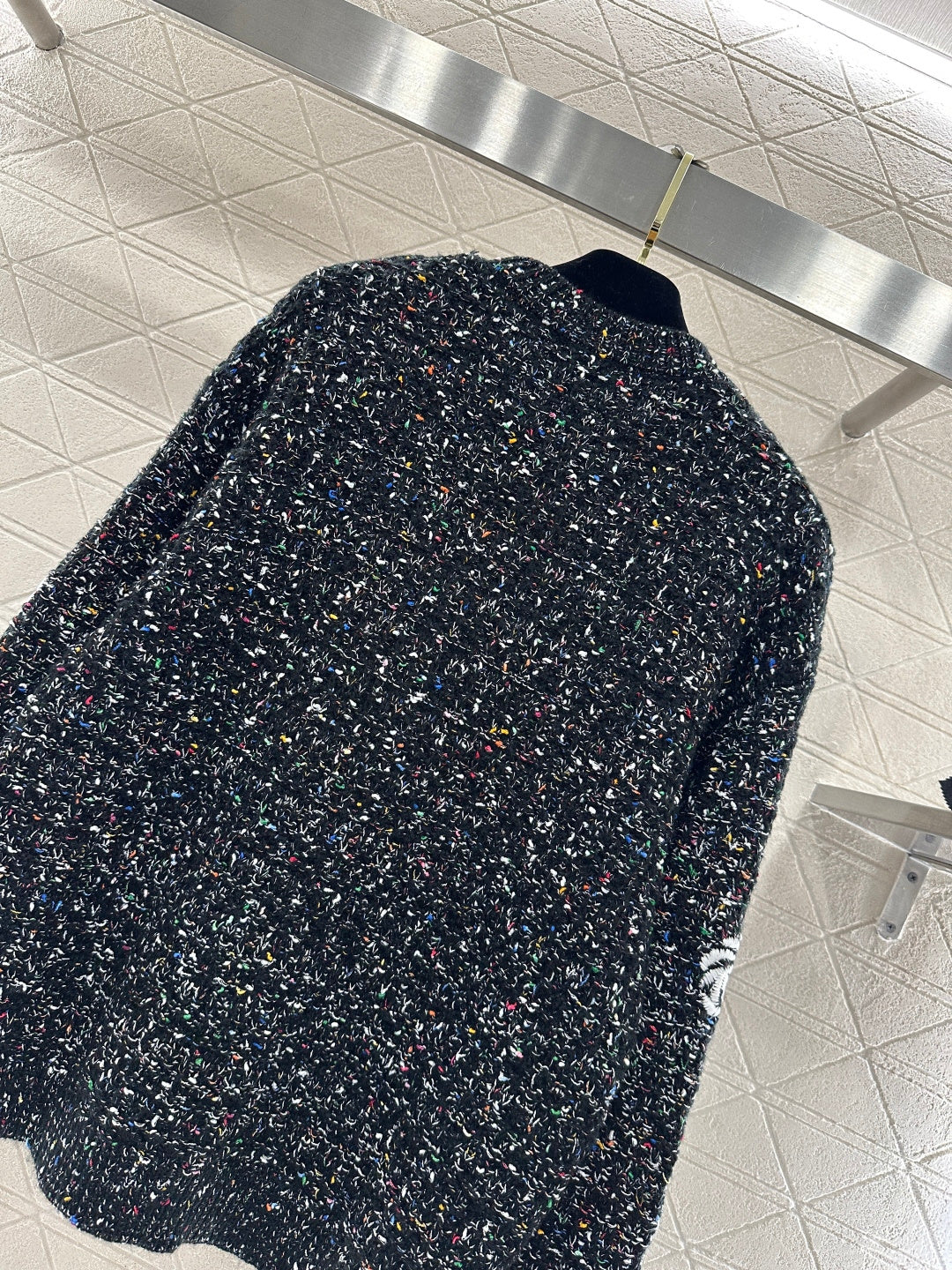 CHANEL 26S CASHMERE BLEND KNIT SWEATER 731