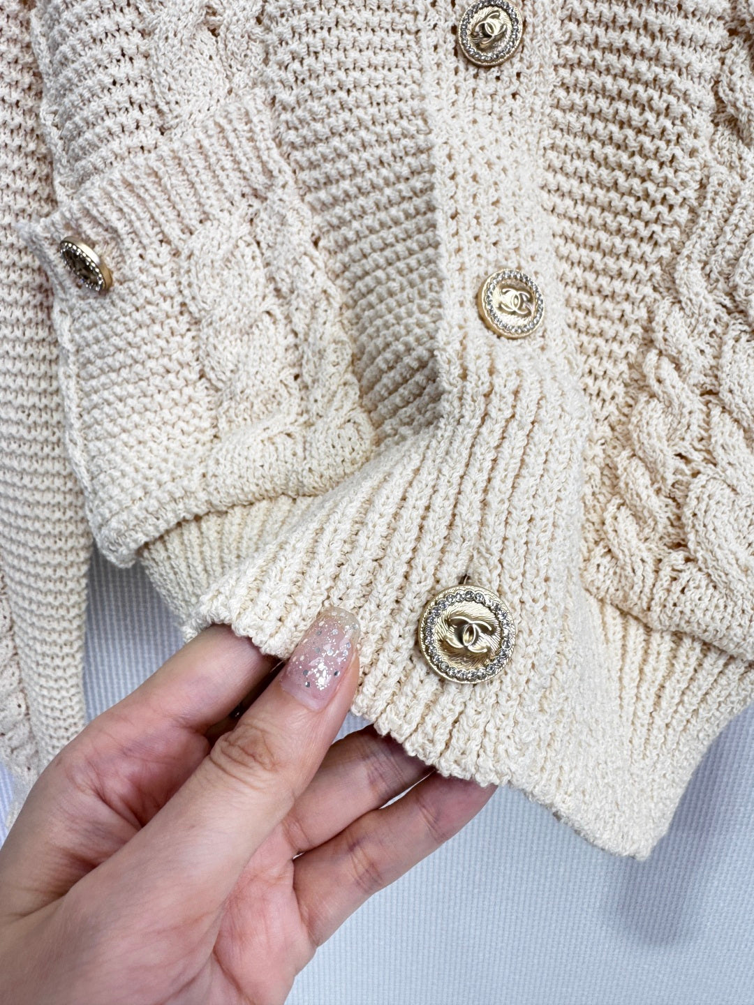 CHANEL 25S KNIT CARDIGAN 580