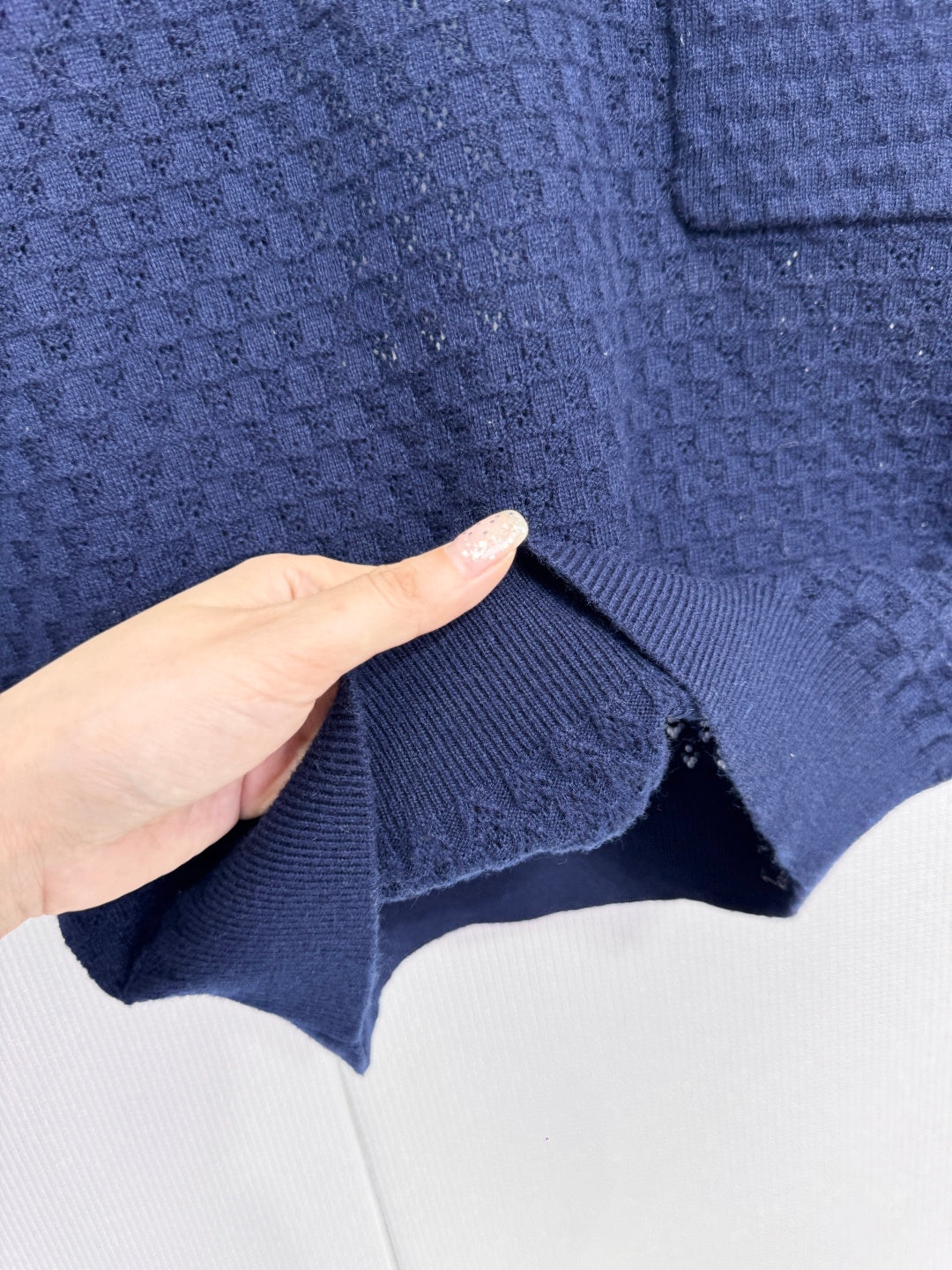 CHANEL 25S KNIT POLO SHIRT 581