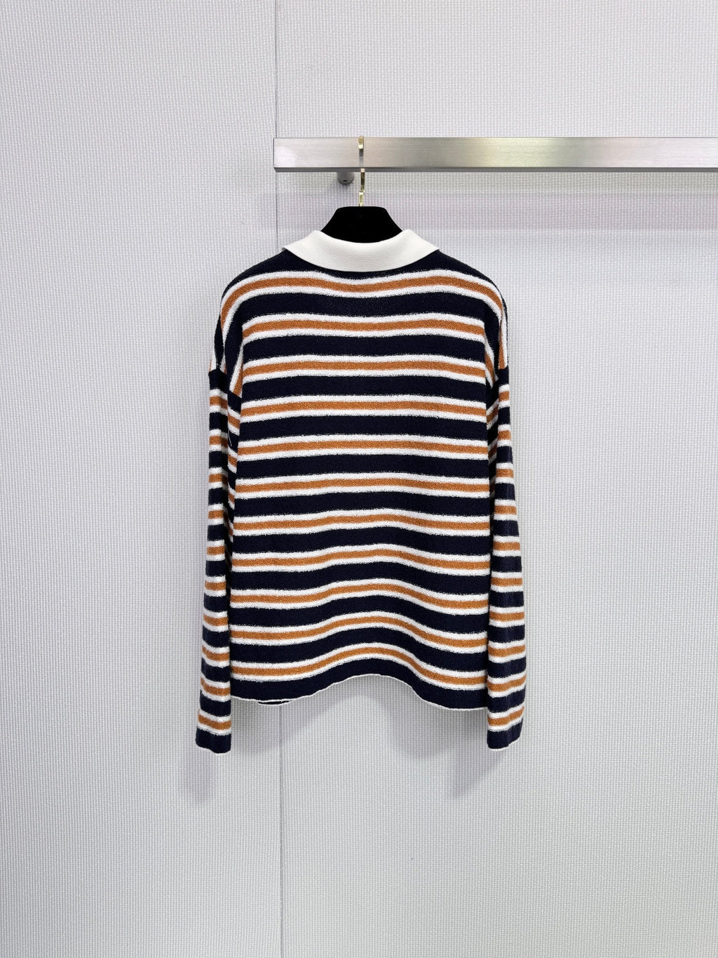 CHANEL 25S KNIT STRIPED POLO 588