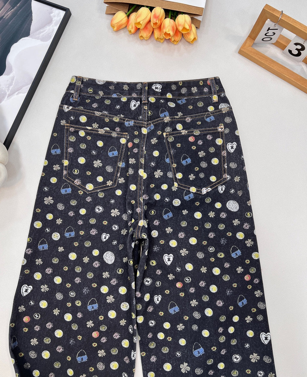 CHANEL 25S DENIM JEANS 597