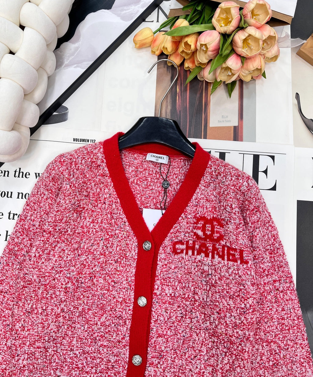 CHANEL 25S V-NECK CARDIGAN 439