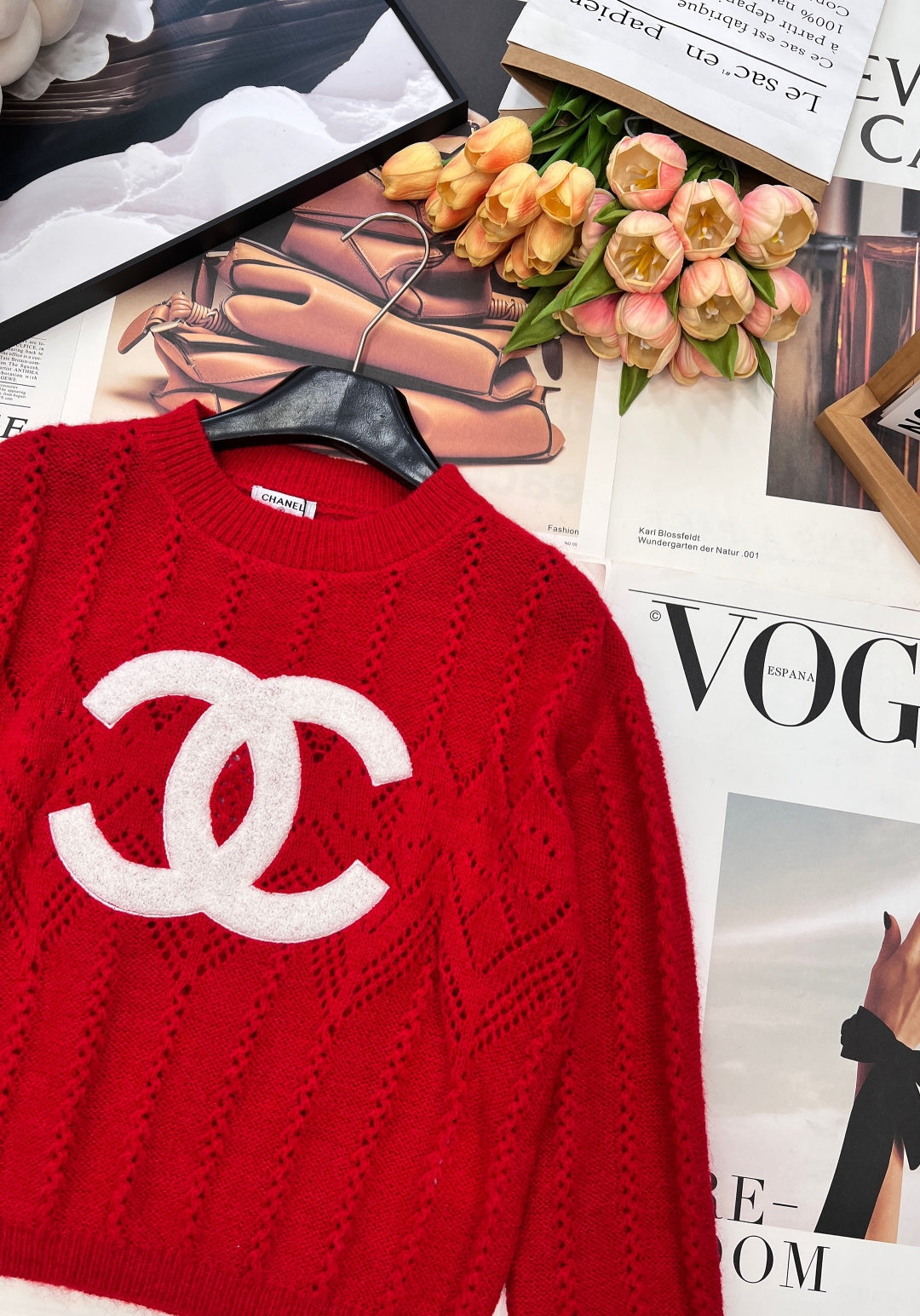 CHANEL 26S KNITTED SWEATER 767