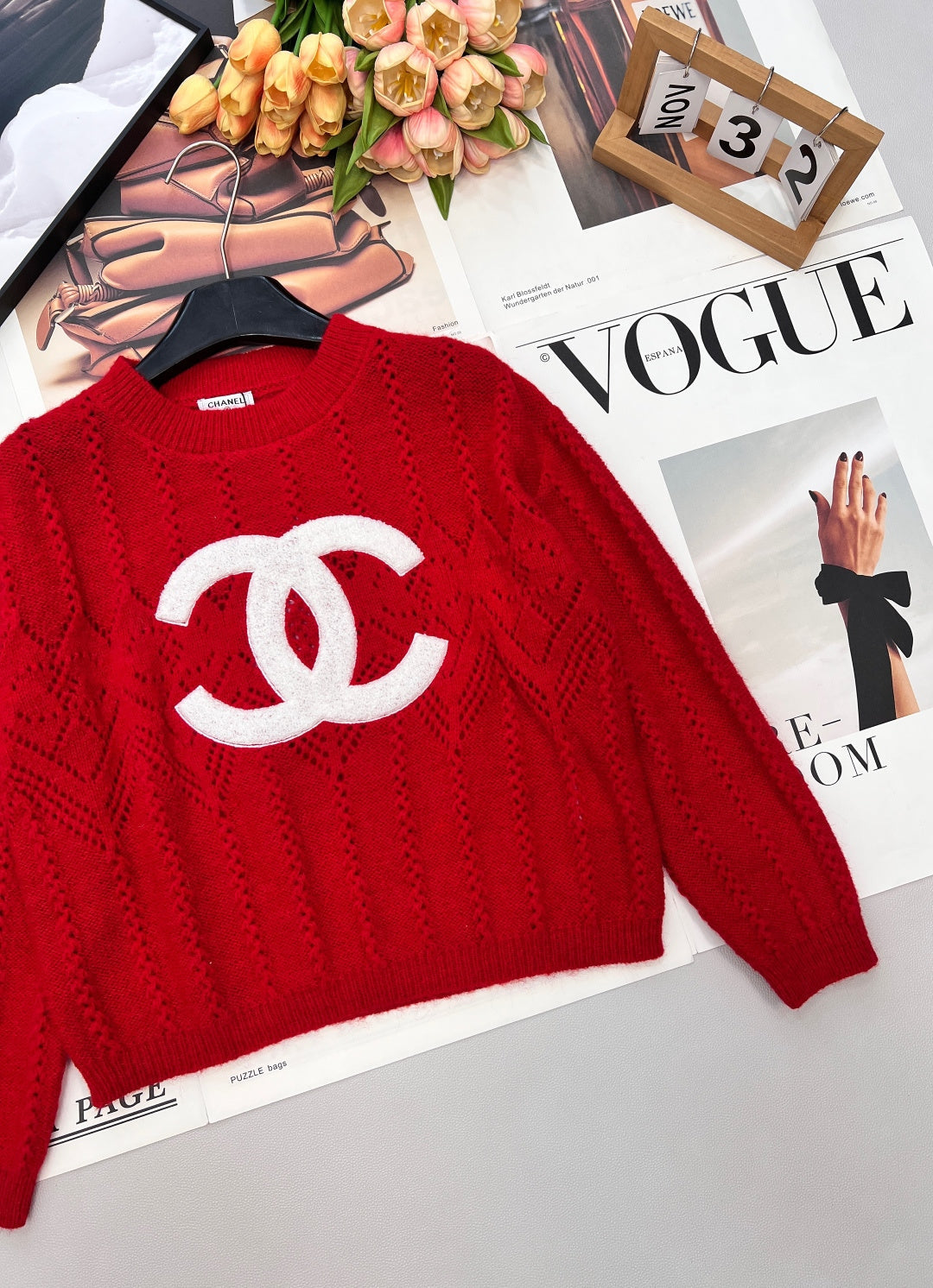 CHANEL 26S KNITTED SWEATER 767