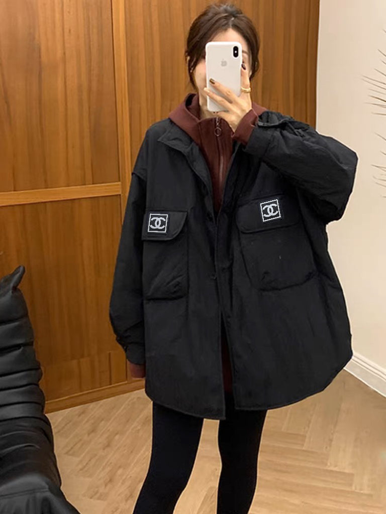CHANEL 25S STAND-COLLAR JACKET 262