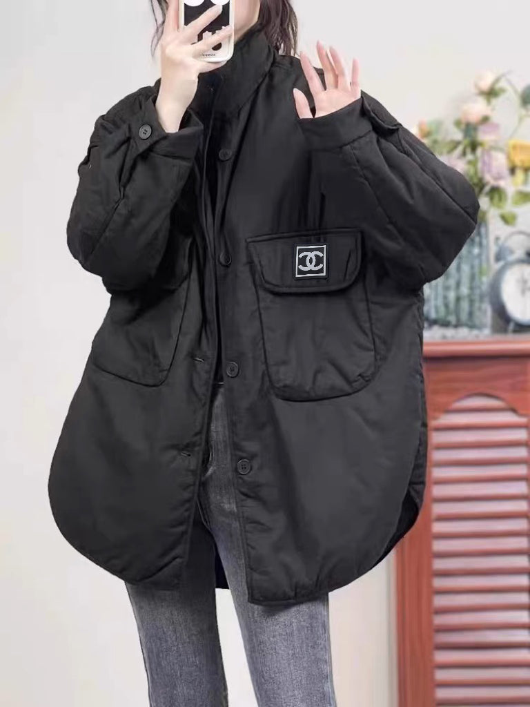CHANEL 25S STAND-COLLAR JACKET 262
