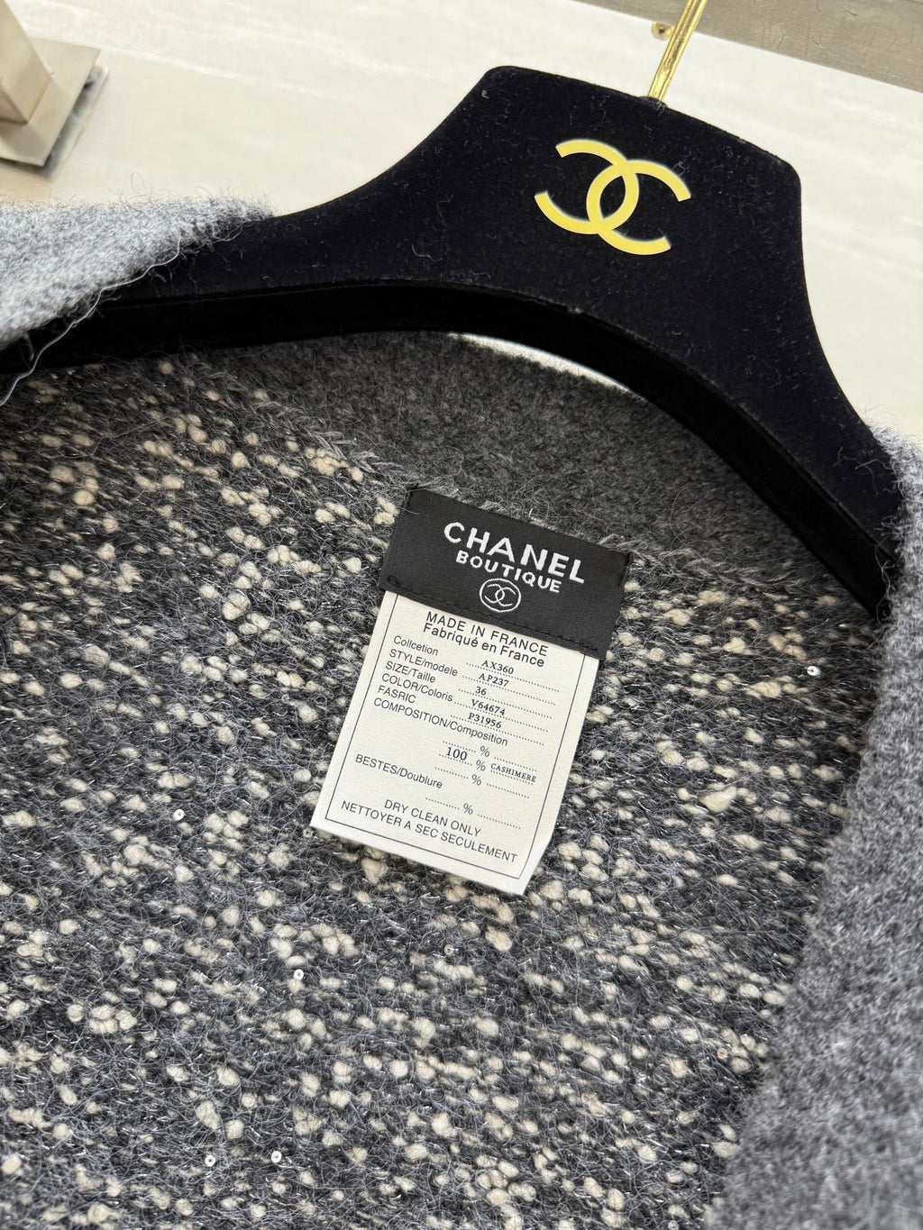 CHANEL 25S KNITTED CARDIGAN 272