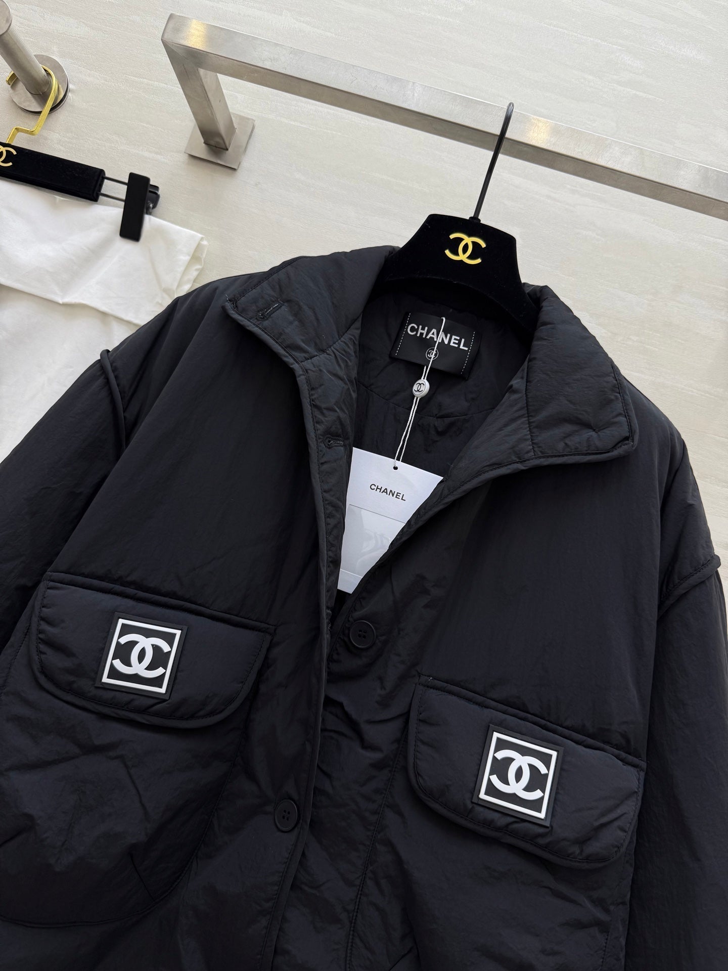 CHANEL 25S STAND-COLLAR JACKET 262