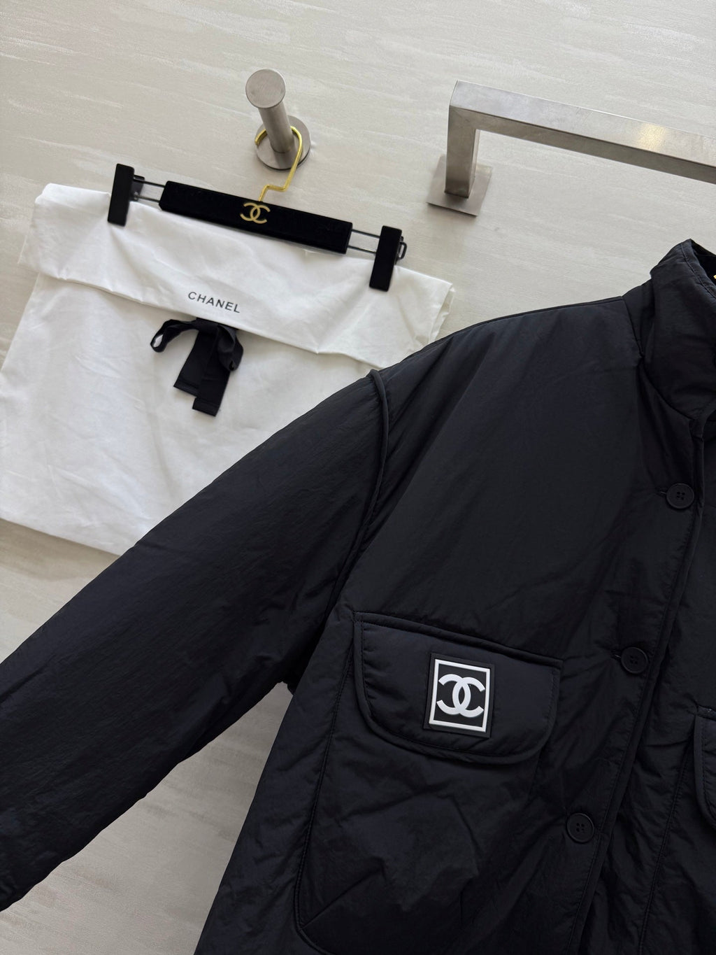 CHANEL 25S STAND-COLLAR JACKET 262