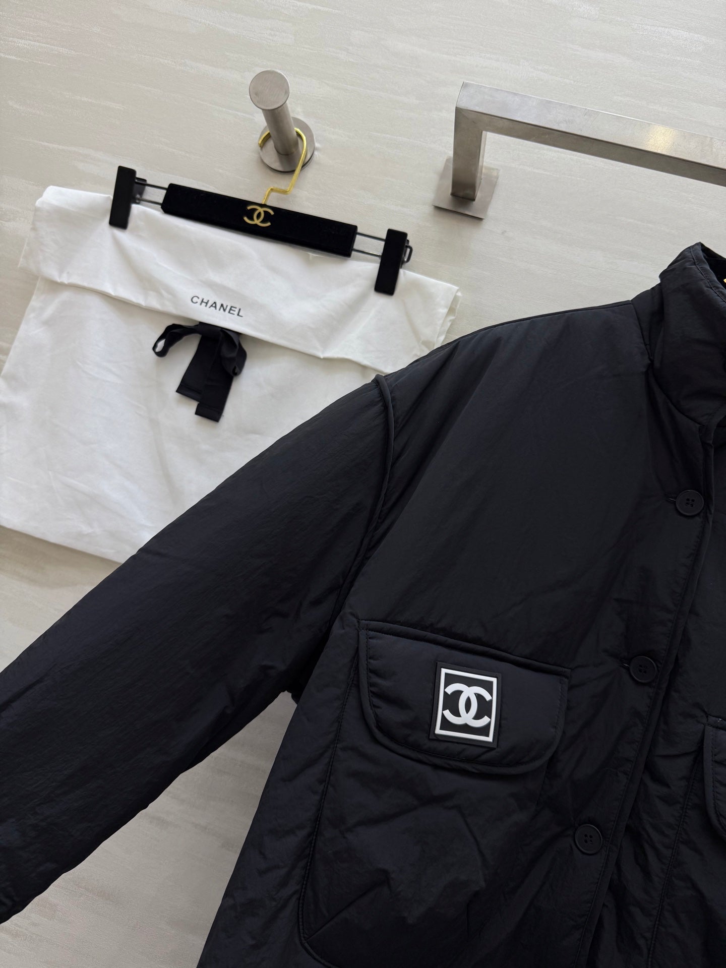 CHANEL 25S STAND-COLLAR JACKET 262