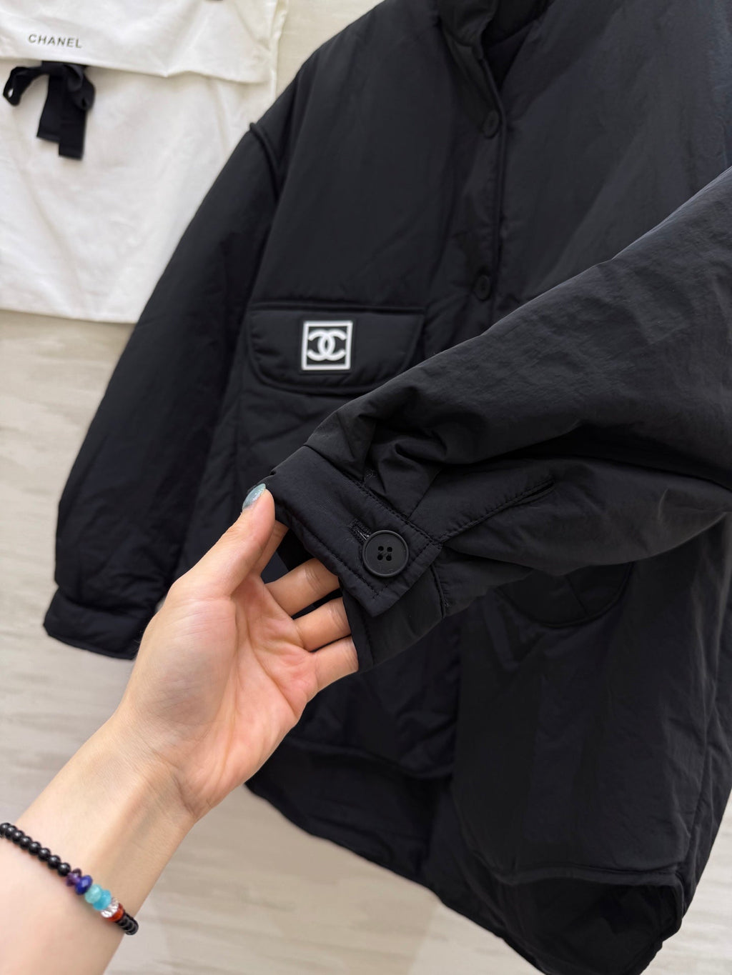 CHANEL 25S STAND-COLLAR JACKET 262