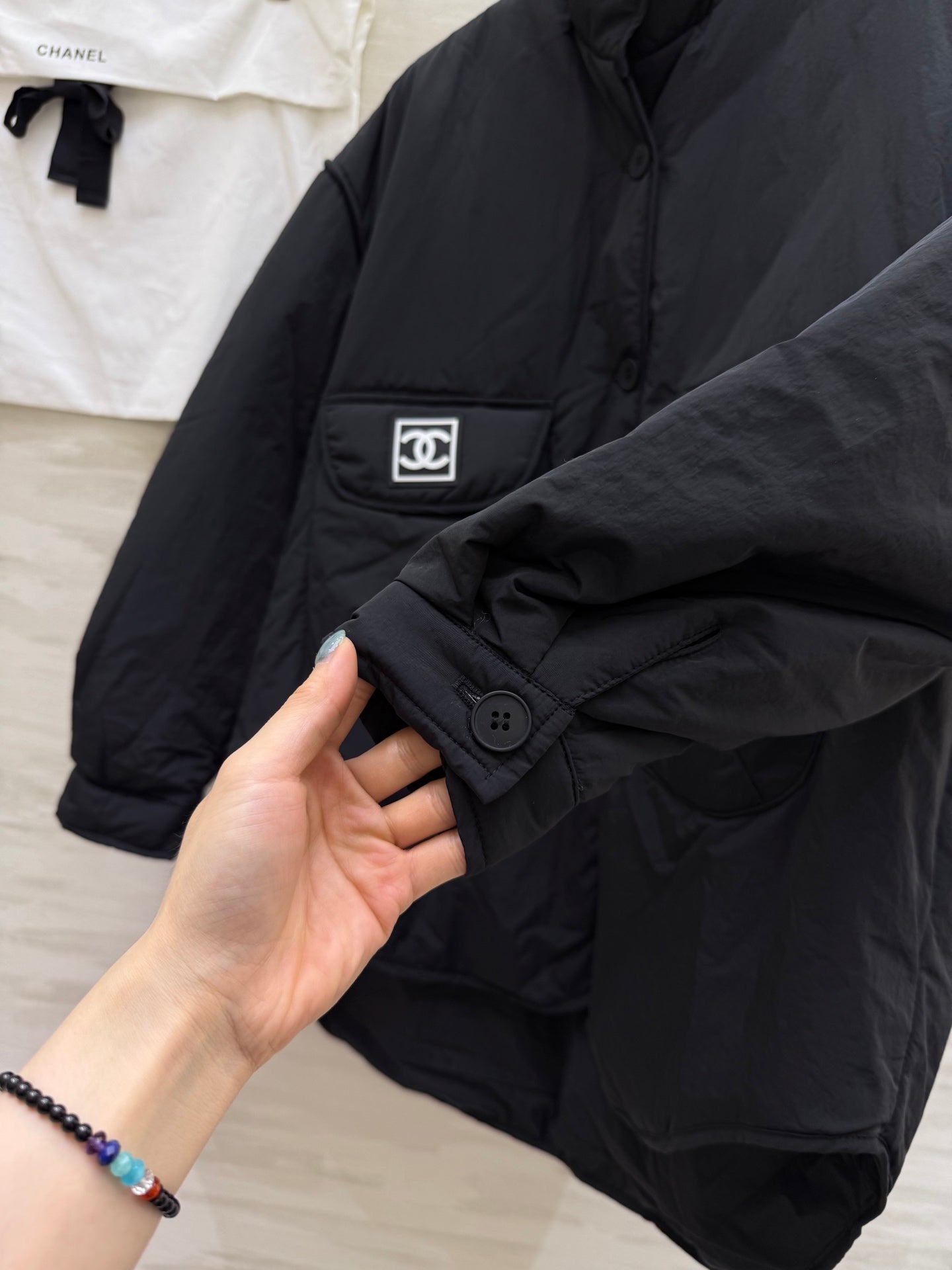 CHANEL 25S STAND-COLLAR JACKET 262