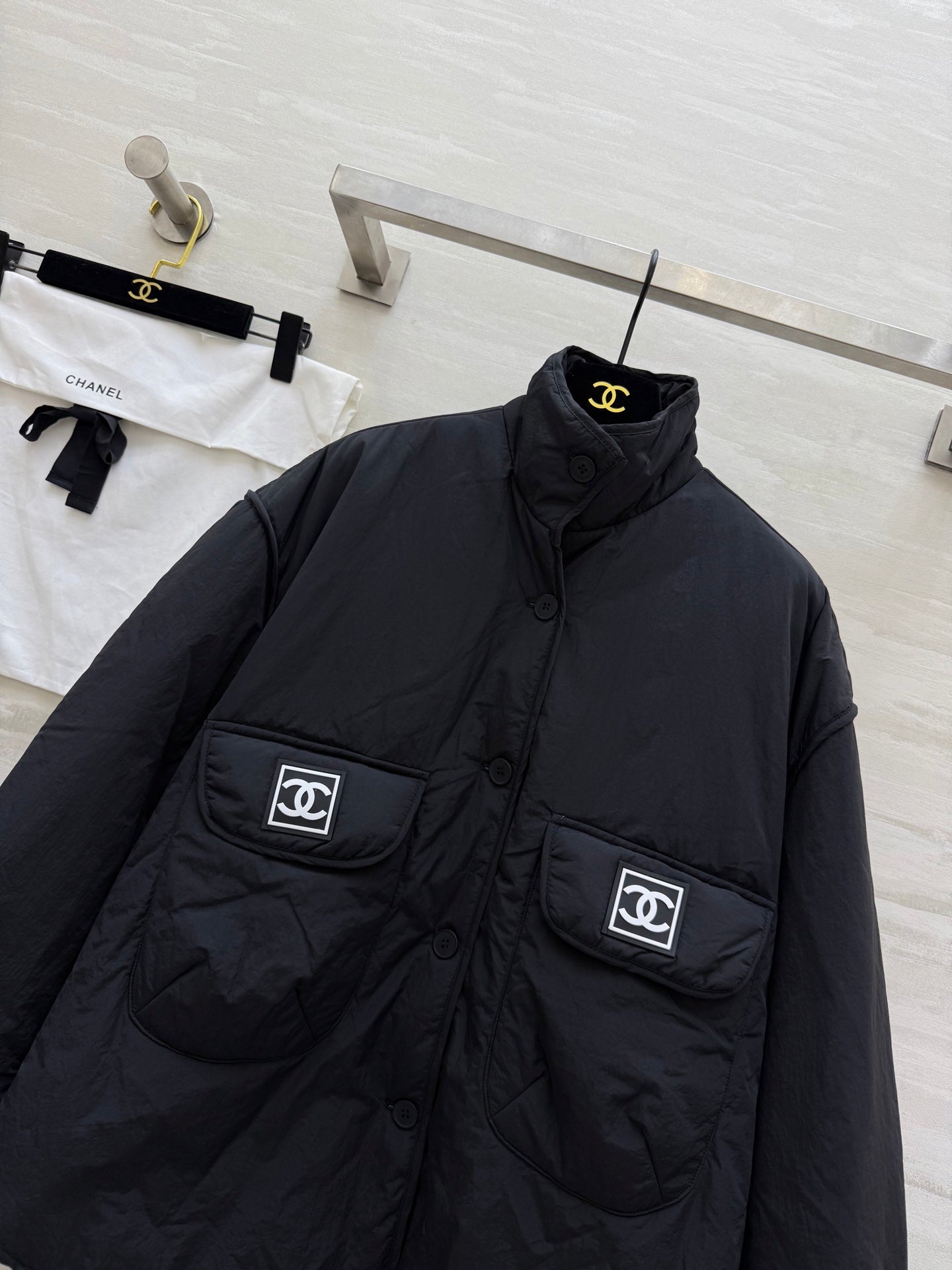 CHANEL 25S STAND-COLLAR JACKET 262