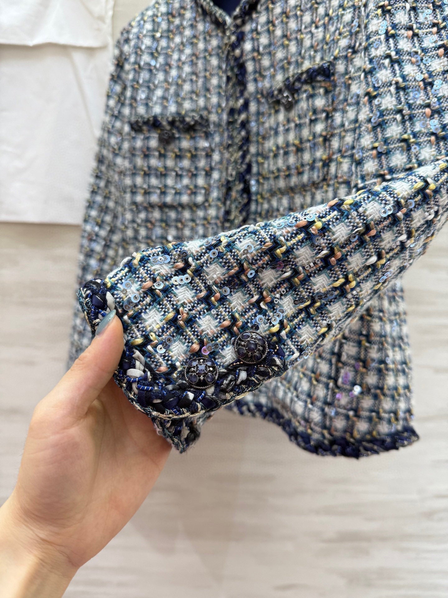 CHANEL 25S TWEED JACKET 266