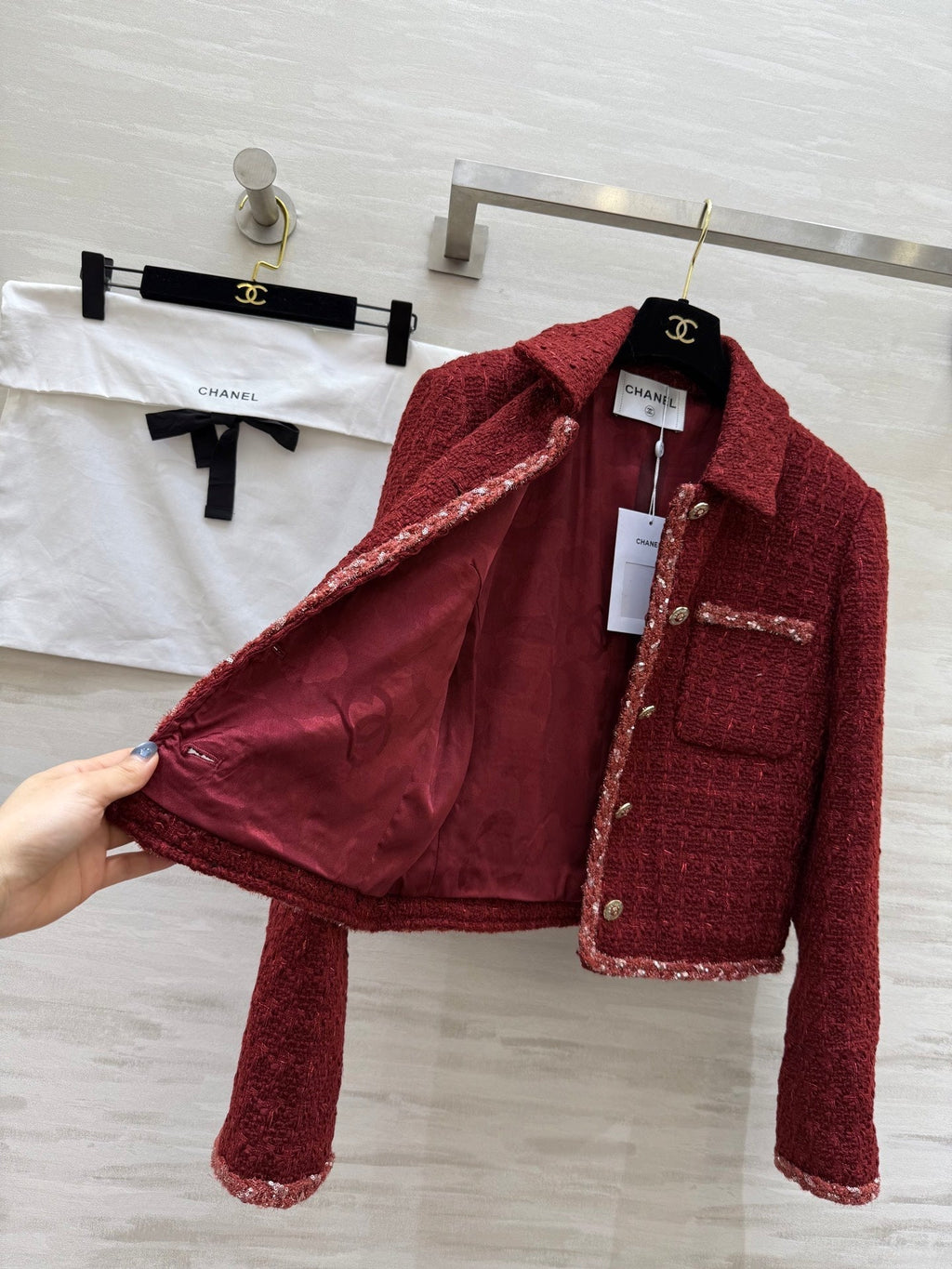 CHANEL 25S TWEED JACKET 634