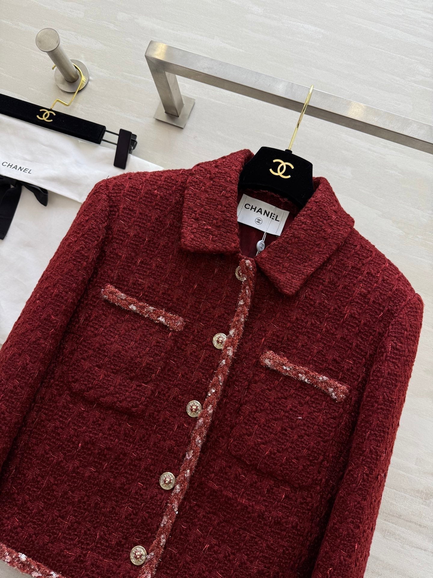 CHANEL 25S TWEED JACKET 634
