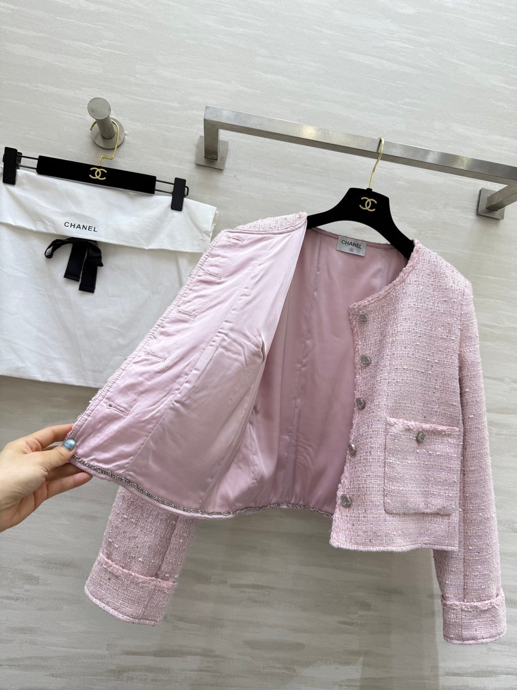 CHANEL 25S TWEED JACKET 635