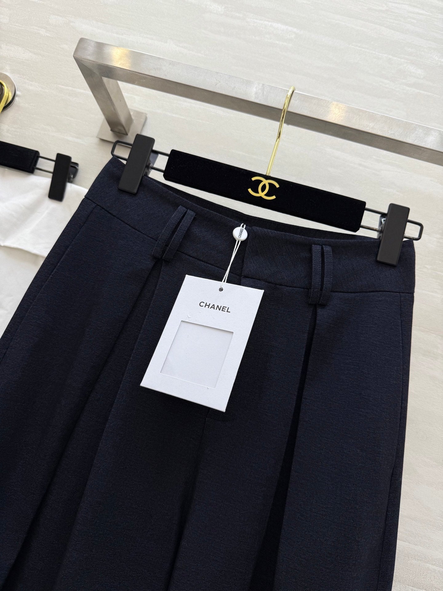 CHANEL 25S WIDE-LEG STRAIGHT PANTS 636