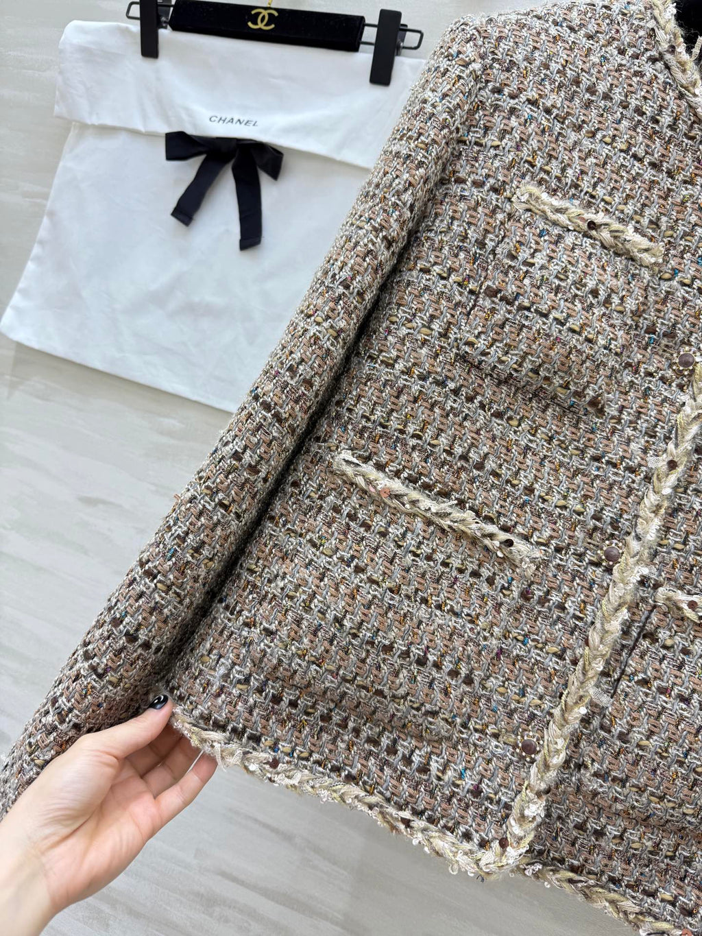 CHANEL 26S TWEED JACKET 746