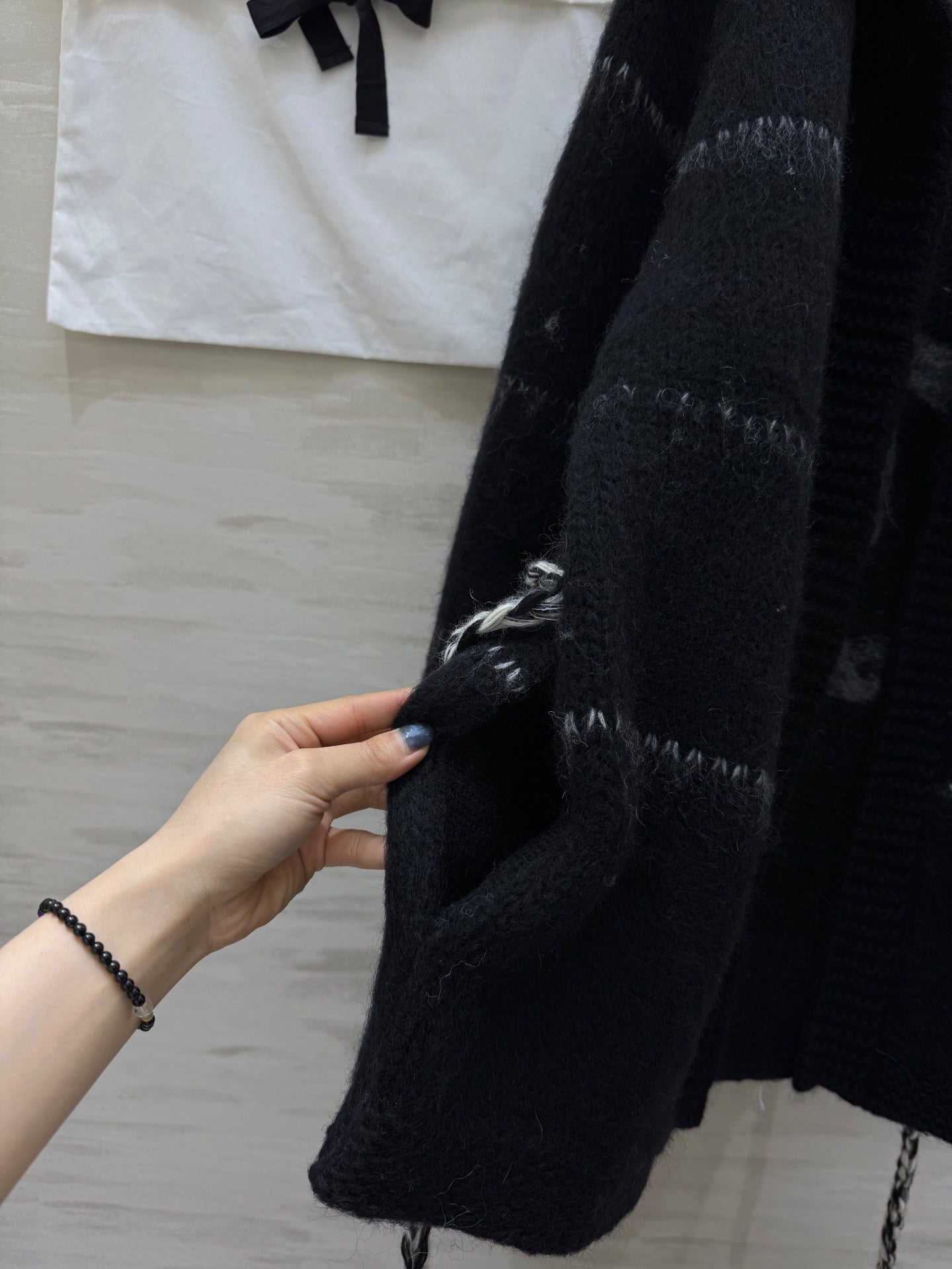 CHANEL 26S SHEARLING JACKET 742