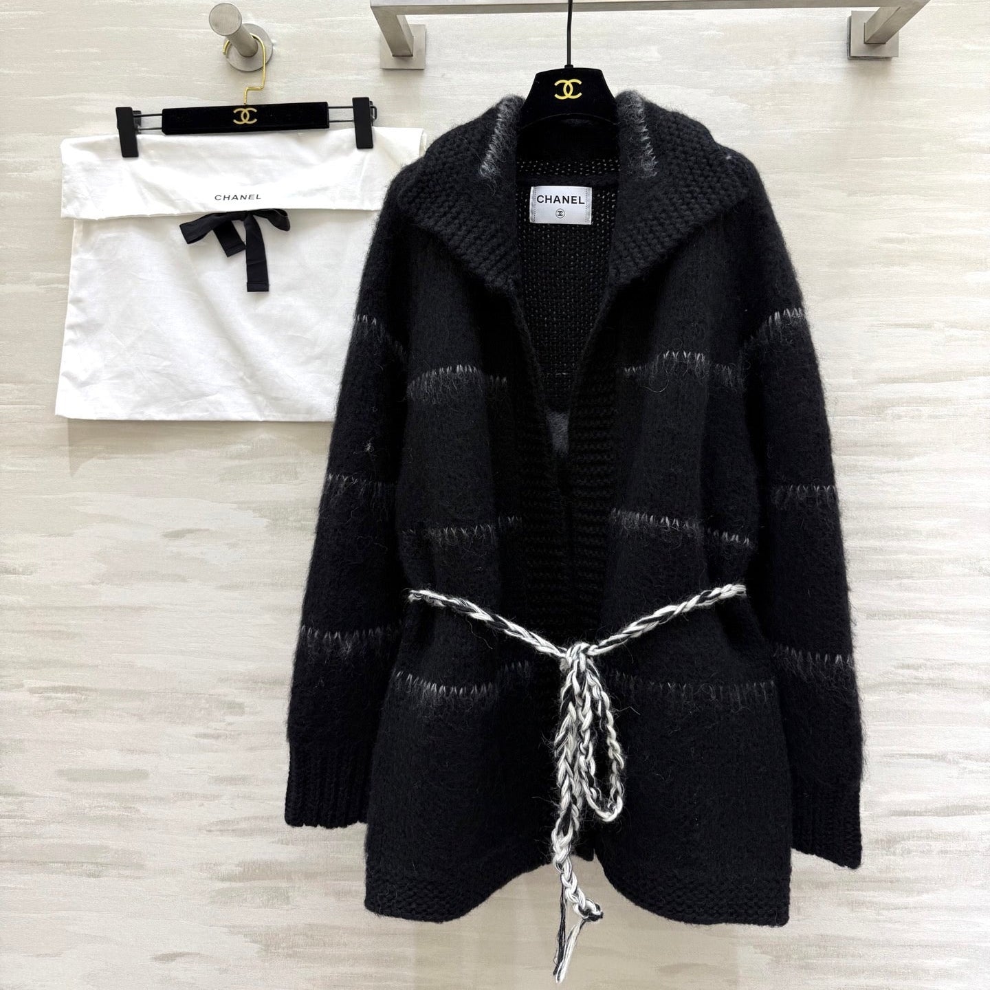 CHANEL 26S SHEARLING JACKET 742