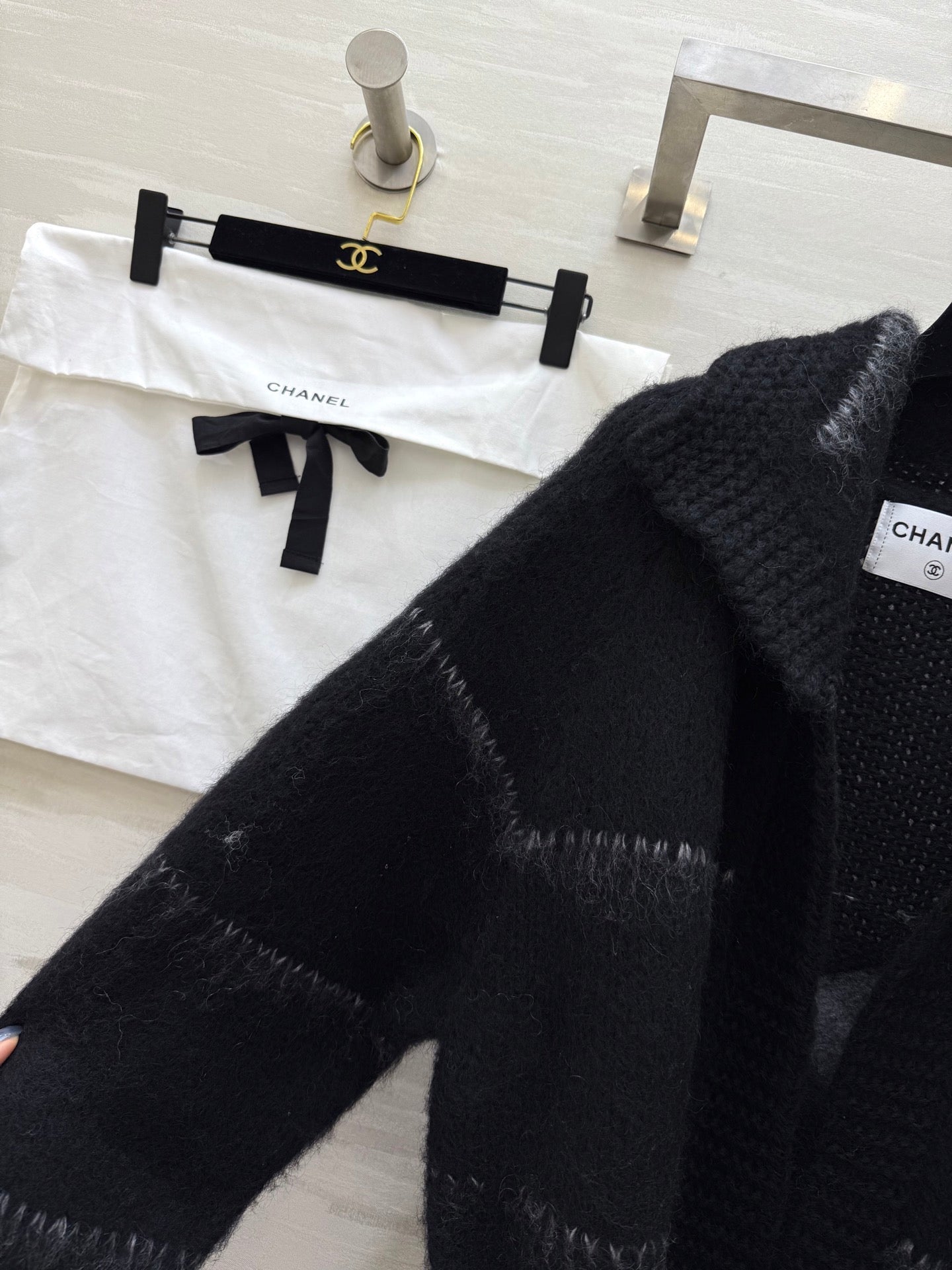 CHANEL 26S SHEARLING JACKET 742