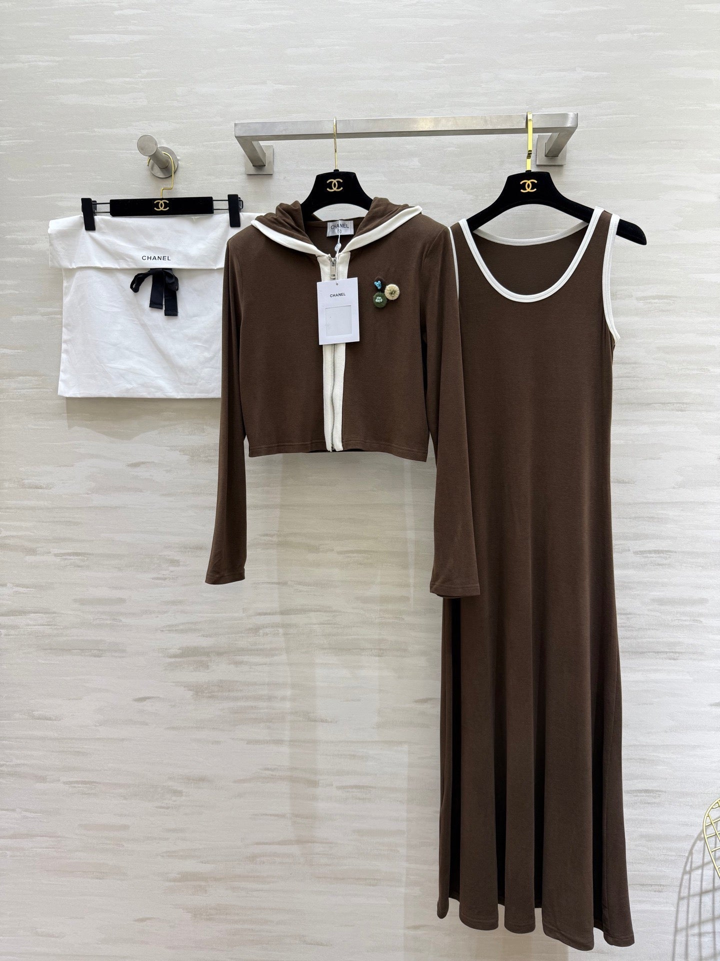 CHANEL 26S TWO-PIECE DRESS SET 783