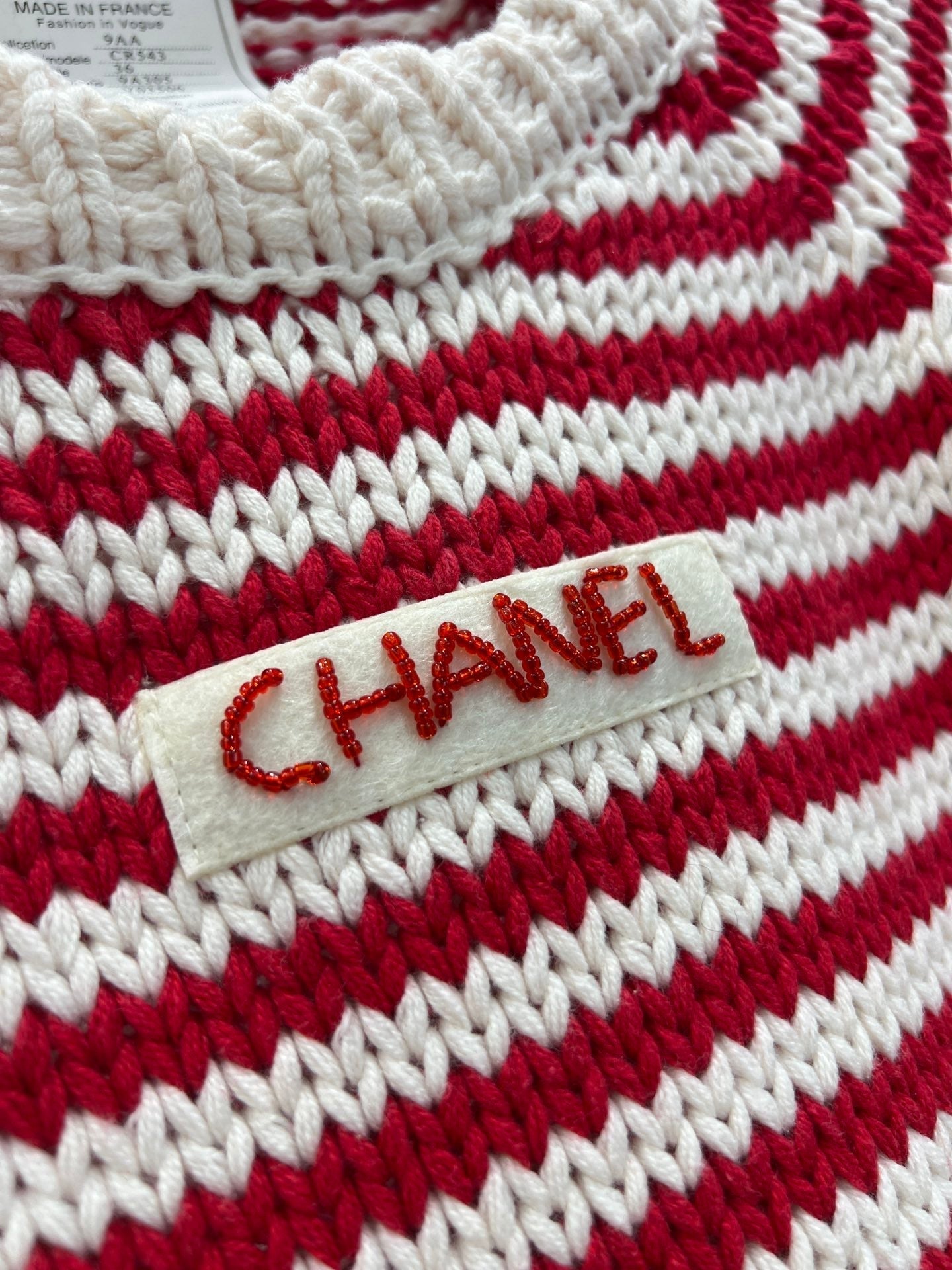 CHANEL 25S CASHMERE SWEATER 232461