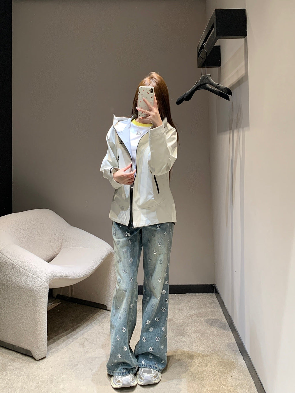 CHANEL 25S HOODED SPORTS JACKET 449