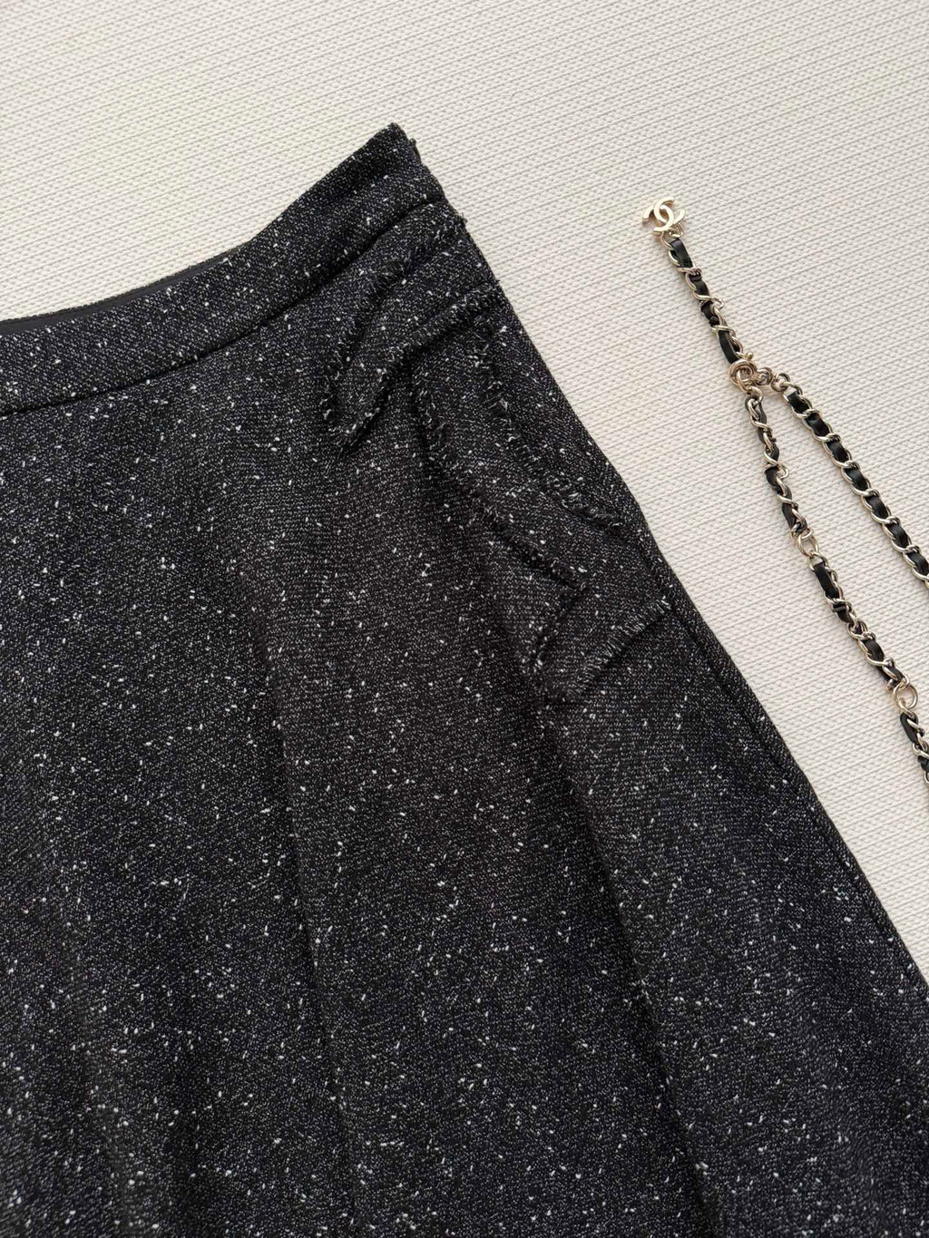 CHANEL 26S TWEED MIDI SKIRT 717