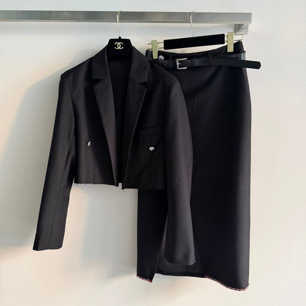 CHANEL 26S BLAZER AND SKIRT SET 705